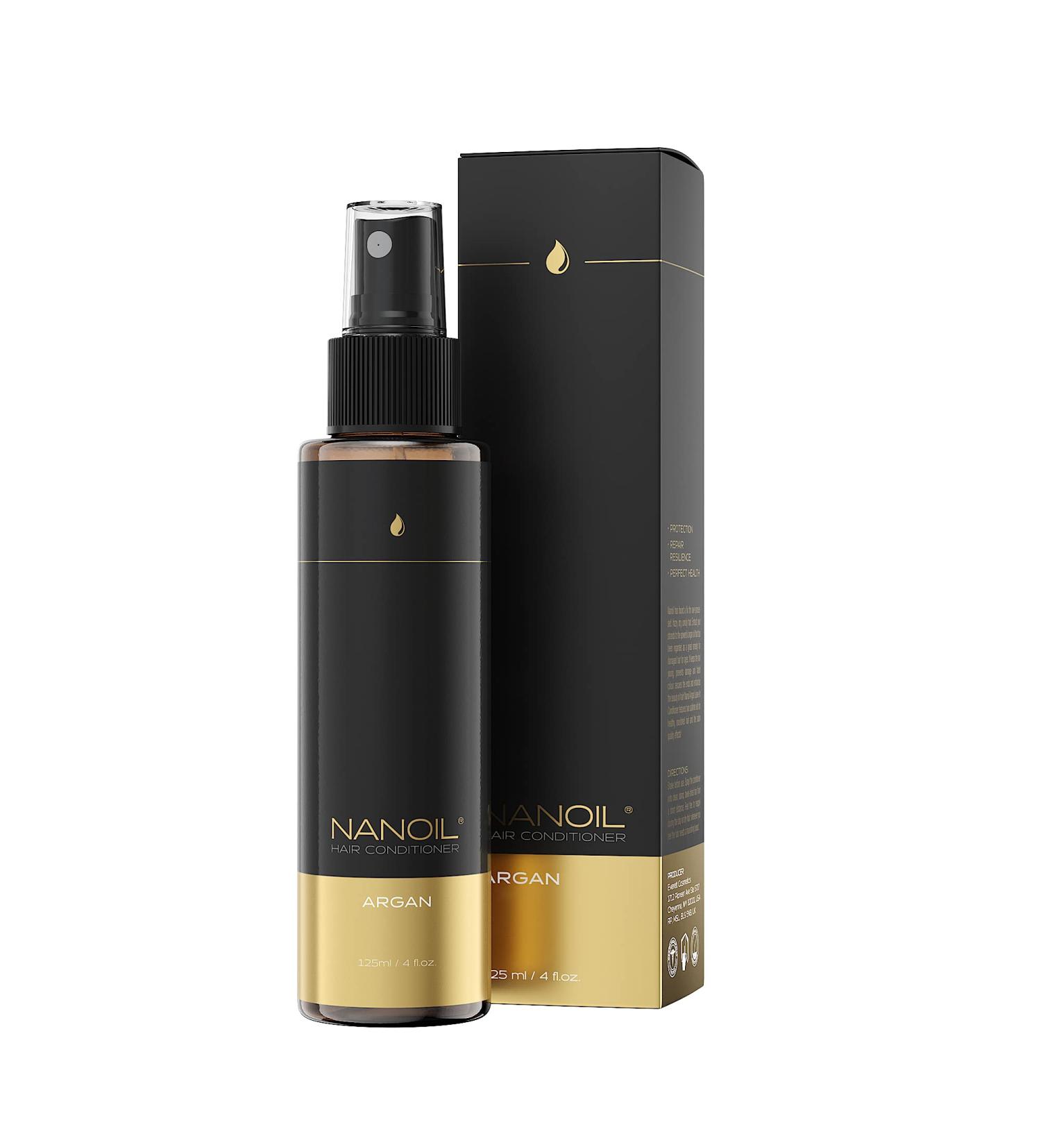 Argan Oil Nanoil Hair Conditioner 125ml | Two-Phase Protection & Smoothness | Strengthens Weakened Hair - Intensive Care - Buy Online on GoSupps.com