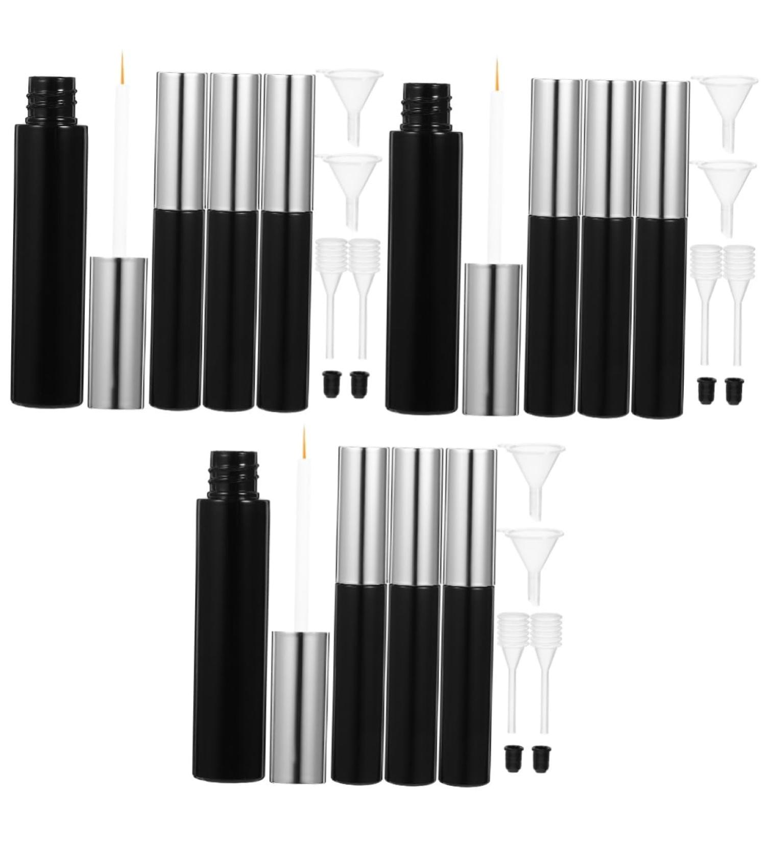  TOVINANNA 12 Pieces Empty Eyeliner Bottle and Mascara Tubes Empty Mascara Tube for Pencil Oil Eyeliner Empty Eyeliner Tube Eyeliner Container Eyelash - Buy Online on GoSupps.com