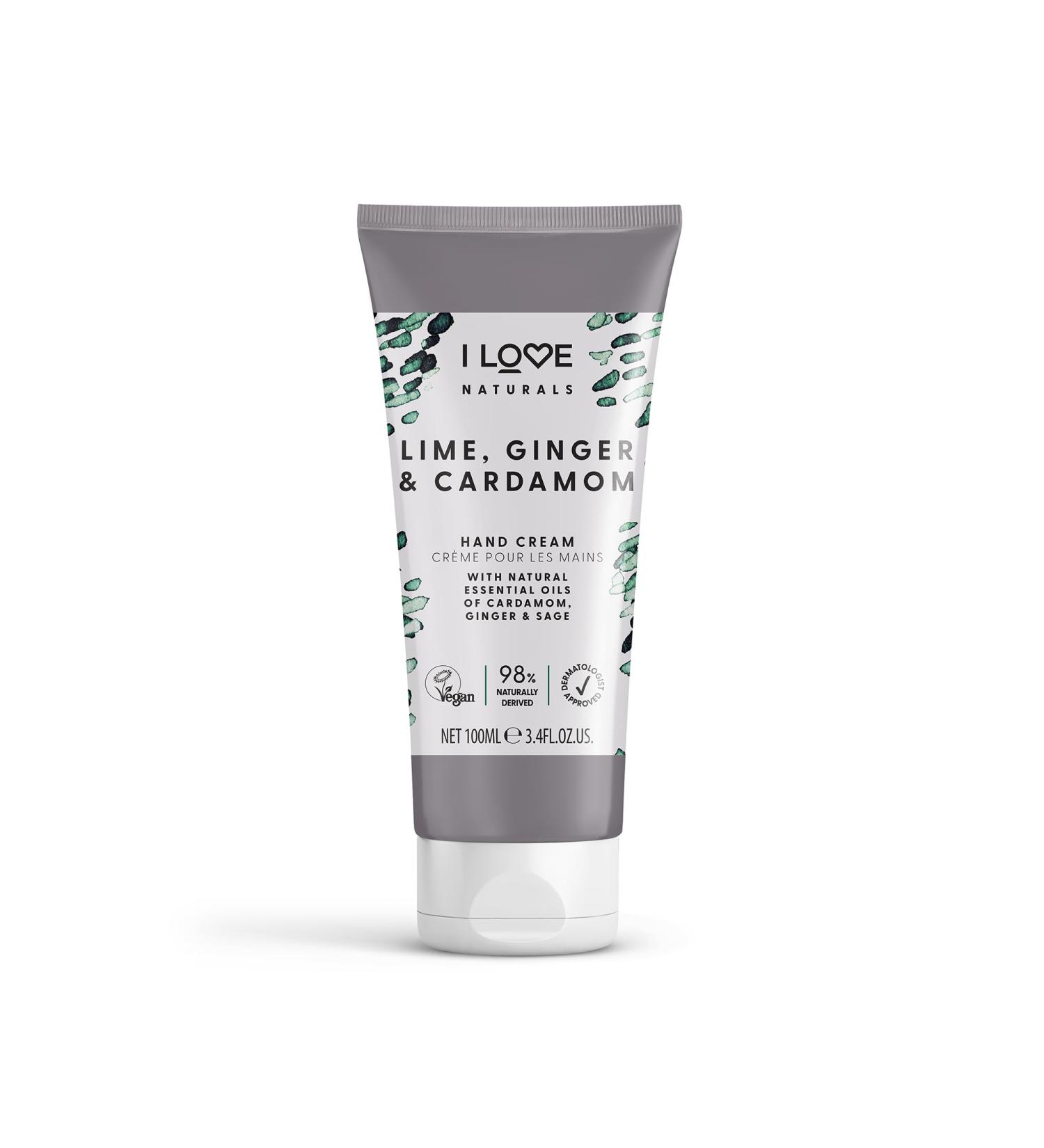 I LOVE Naturals Lime Ginger and Cardamom Hand Lotion - Hand Lotion for Dry Skin - Moisturizing Lotion with Shea Butter and Coconut Oil - 3.38 oz Shea Butter 3.38 Fl Oz (Pack of 1) - Buy Online on GoSupps.com