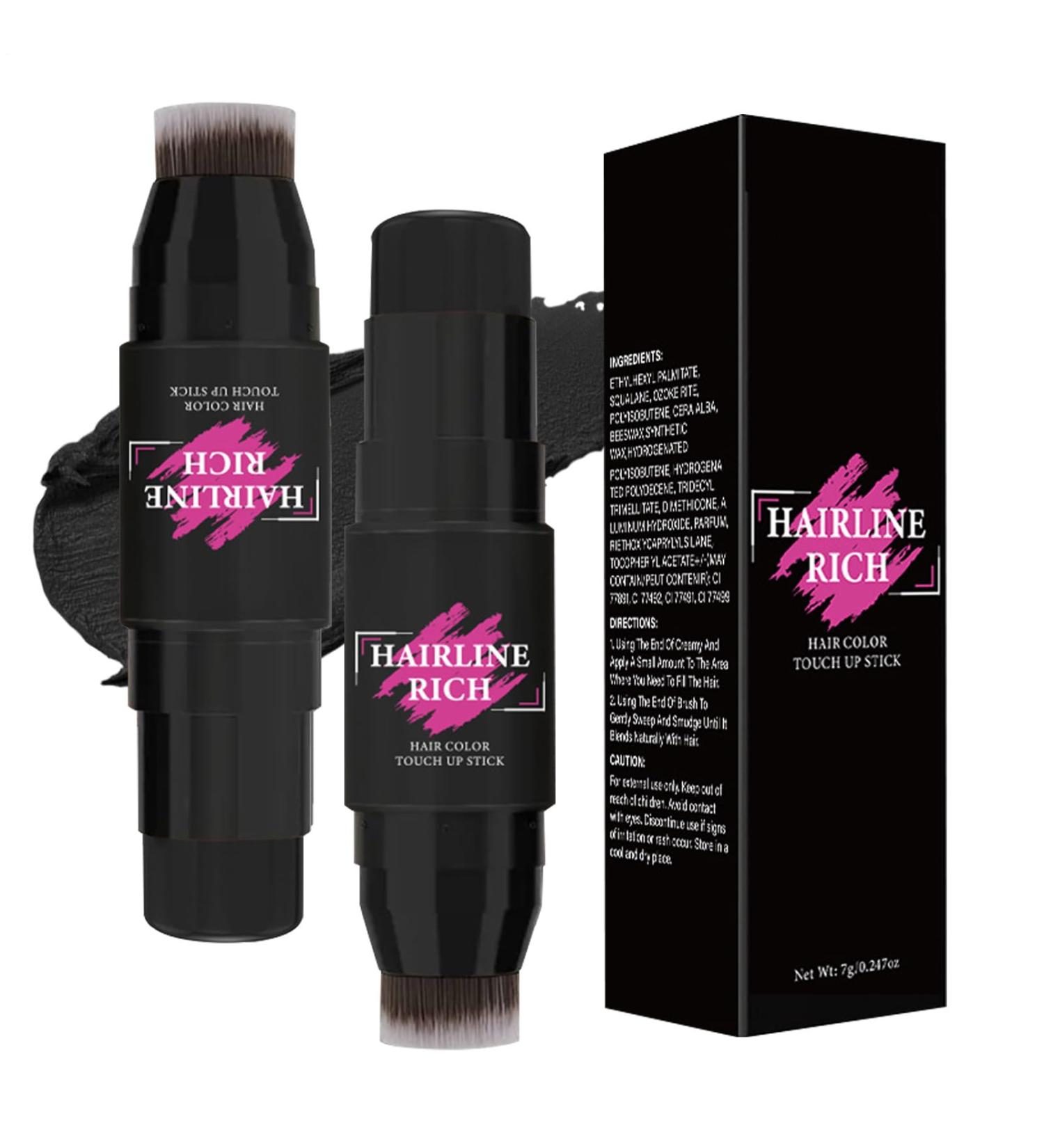  Ruwshuuk Hair Root Powder for Women Natural Water Resistant Contour Pen Eyebrow Colouring Cream and Scalp Daily Use Travel Men Women Thin Areas - Buy Online on GoSupps.com