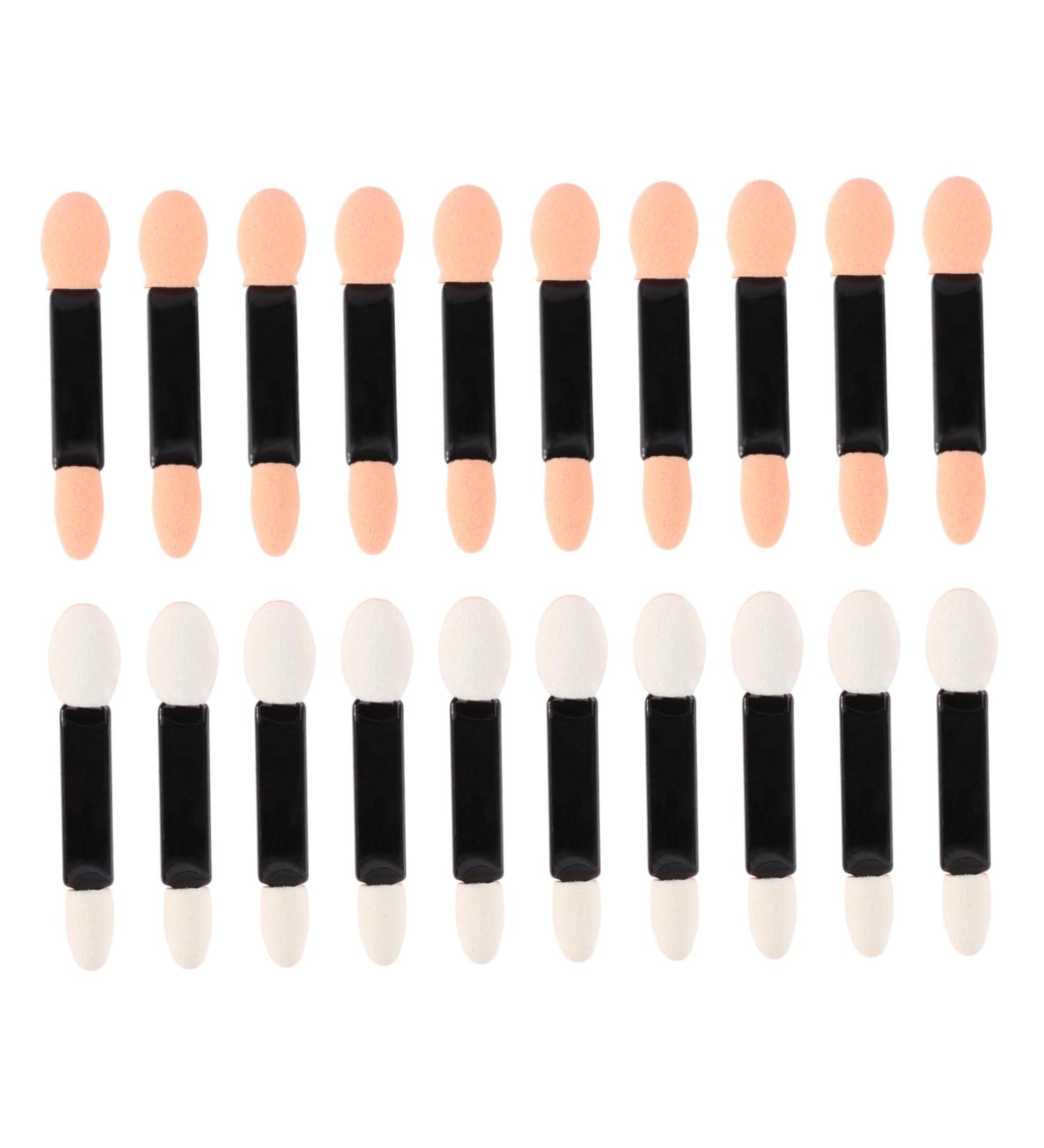 Healeved 20pcs Brush Eyeshadow Double Head Eyeshadow Brushes Professional Double- End Eyeshadow Brushes - Buy Online on GoSupps.com