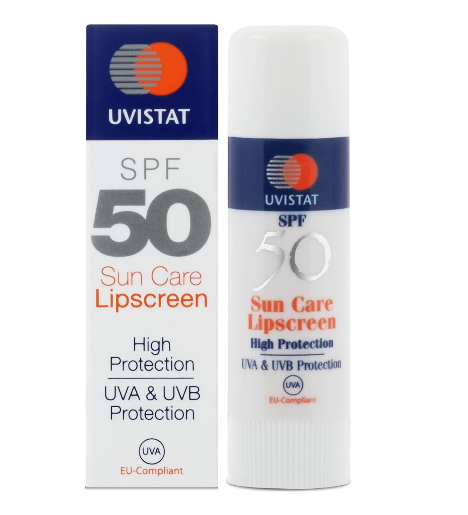 Uvistat SPF 50 Sun Care Lipscreen 5g Personal Care by Uvistat - Buy Online on GoSupps.com