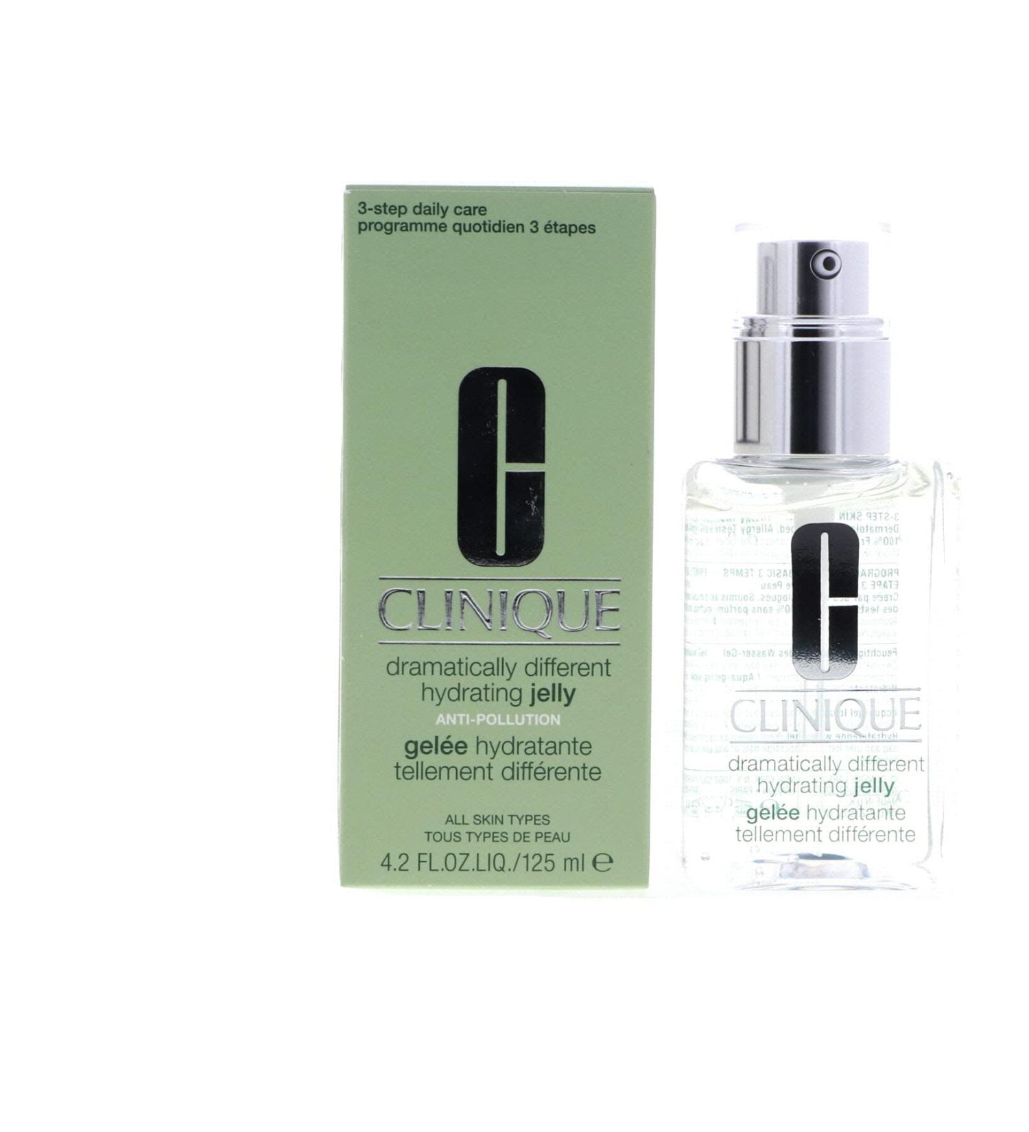 Clinique Dramatically Different Hydrating Jelly Anti Pollution 4.2 Fl Oz - Unscented, Clear Formula (Pack of 1) - Buy Online on GoSupps.com
