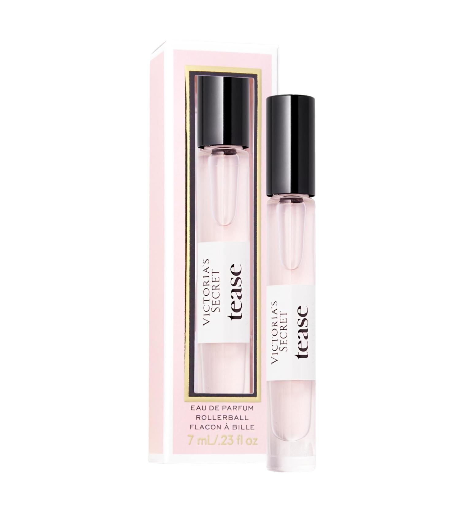 Victoria's Secret Tease Eau de Parfum Rollerball Notes of White Gardenia Anjou Pear & Black Vanilla Travel Size Mini Perfumes for Women (0.23 oz) - Buy Online on GoSupps.com