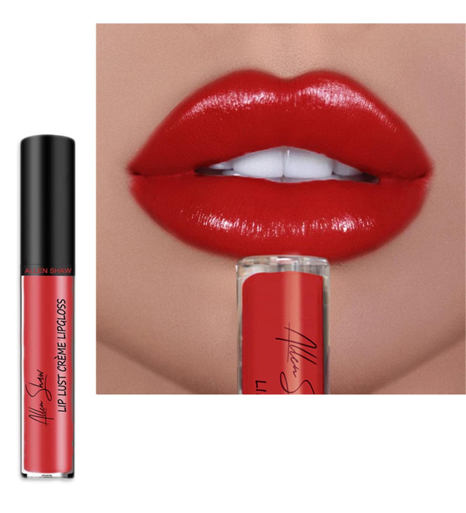 JKMXBX Allen Shaw Lip Lust Creme Lip Gloss - Waterproof Long Lasting 12 Color Gloss (10) - Buy Online on GoSupps.com