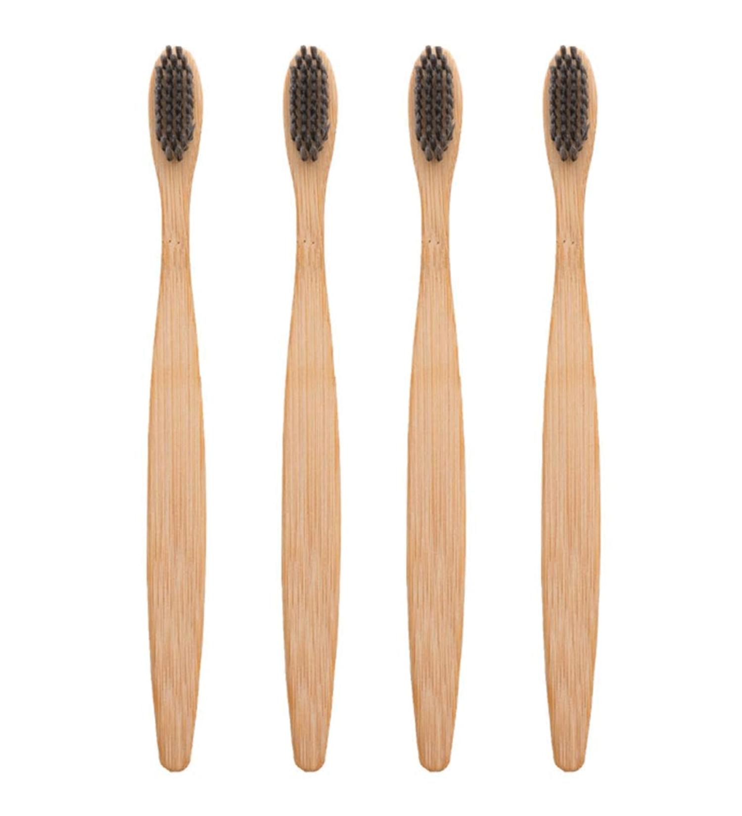 Biodegradable Toothbrush Eco-Friendly Soft Bristles for Adults & Teens | Manual Packaging | 1 Pack - Buy Online on GoSupps.com