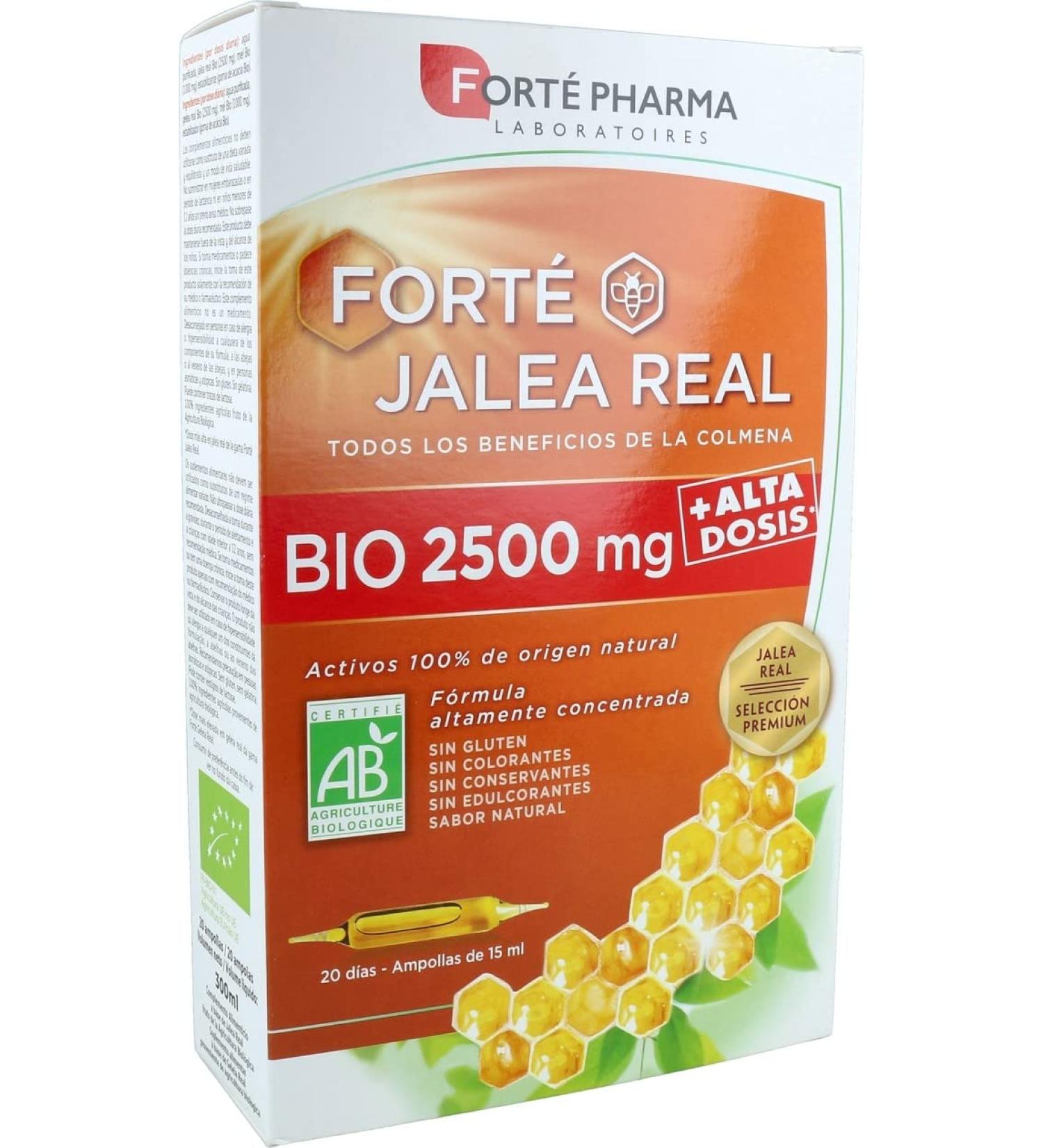 FORT JALEA REAL BIO 2500 mg ampollas 20 x 15 ml