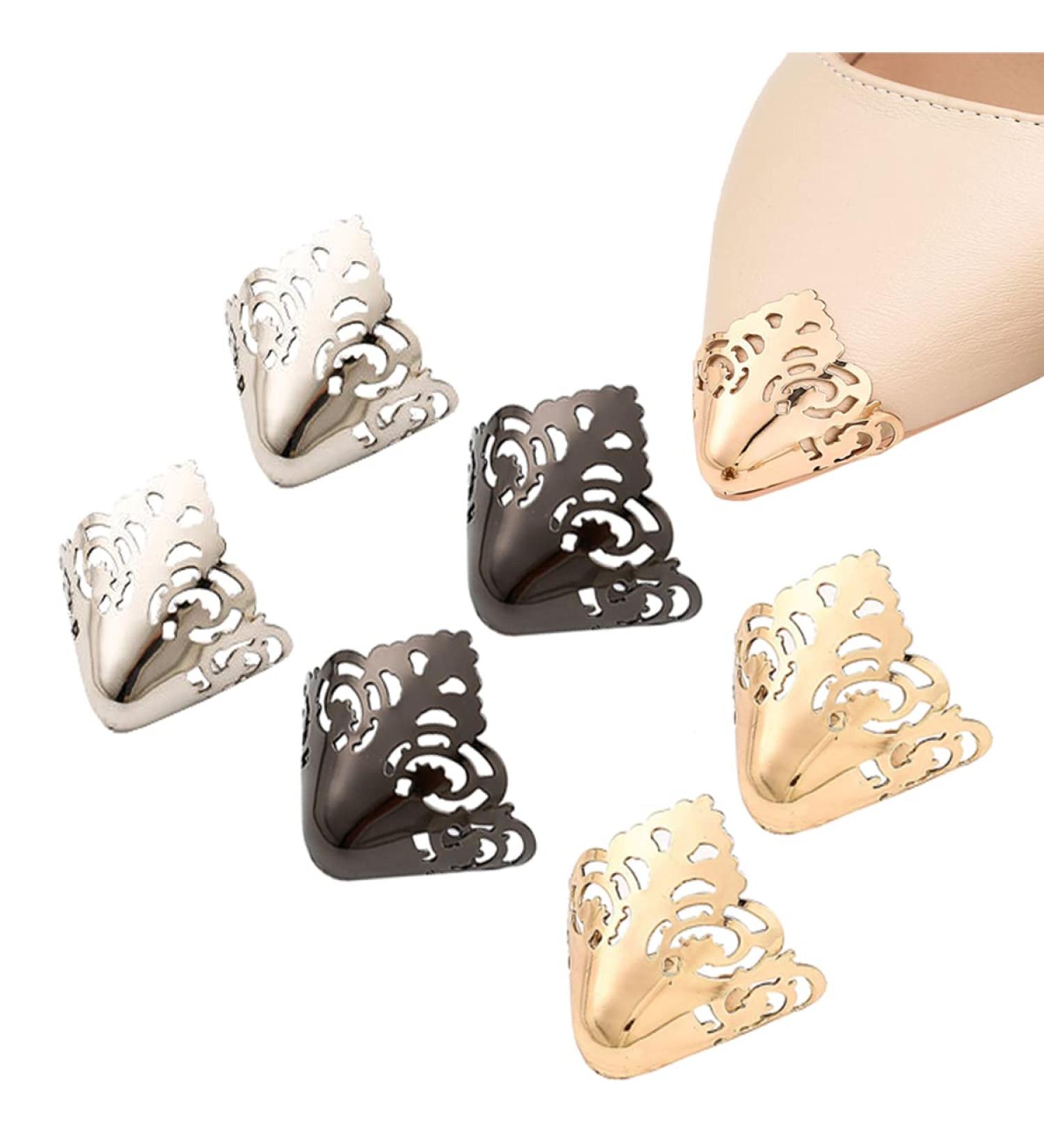 3 Pairs High Heel Protectors Metal Pointed Caps - Shoe Protection, Repair & Decoration - Buy Online on GoSupps.com