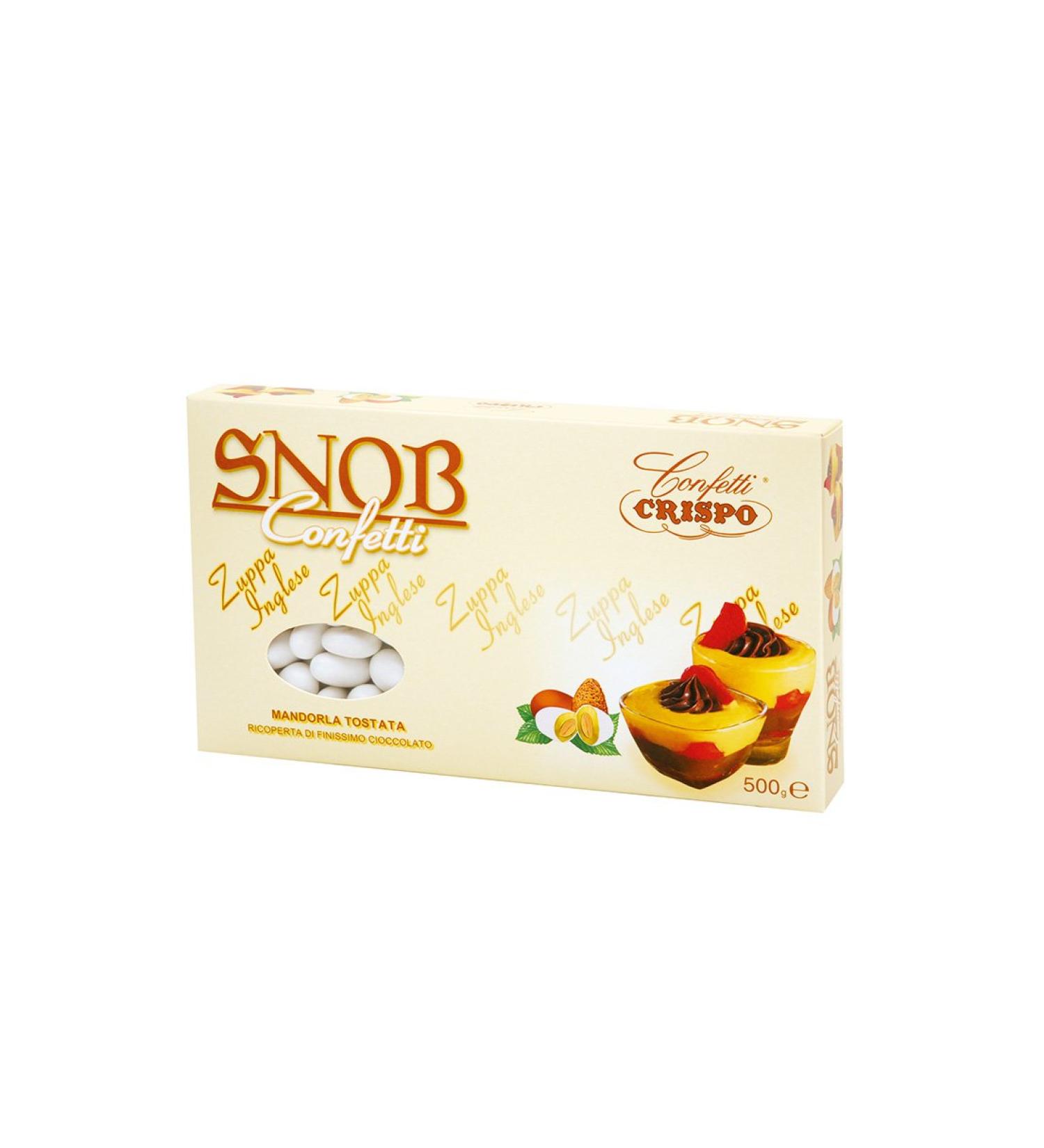 CRISPO Crispo Confetti Snob English Soup White Colour 4 boxes of 500 g 2 kg
