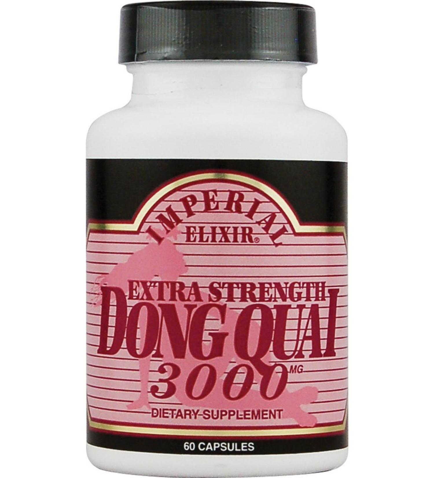 Imperial Elixir Dong Quai Extra Strength -- 3000 mg - 60 Capsules