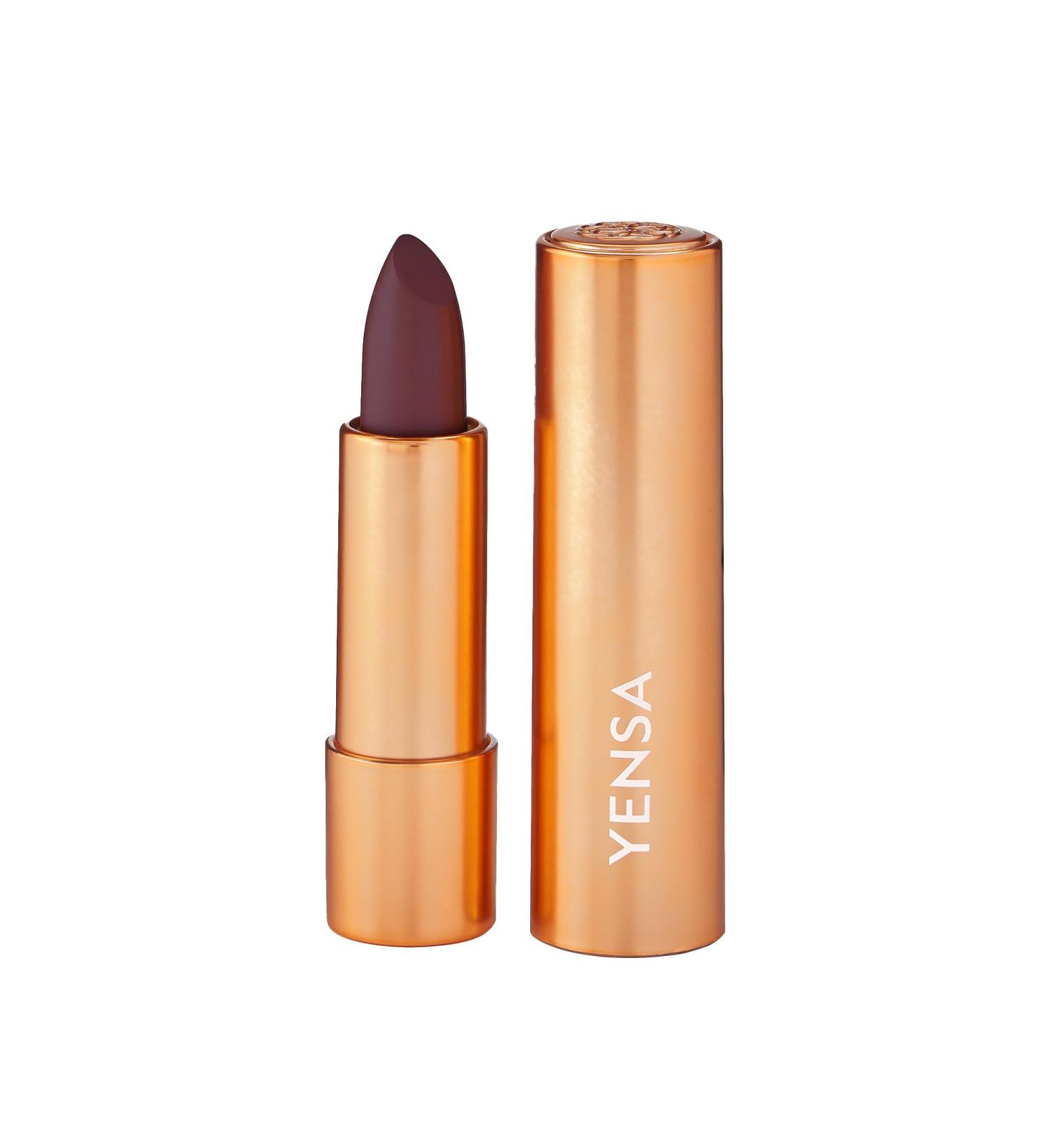 YENSA Super 8 Vibrant Silk Lipstick - Semi-Glossy High Pigmentation Long-Lasting Color (Captivate) - International Shipping Available - Buy Online on GoSupps.com