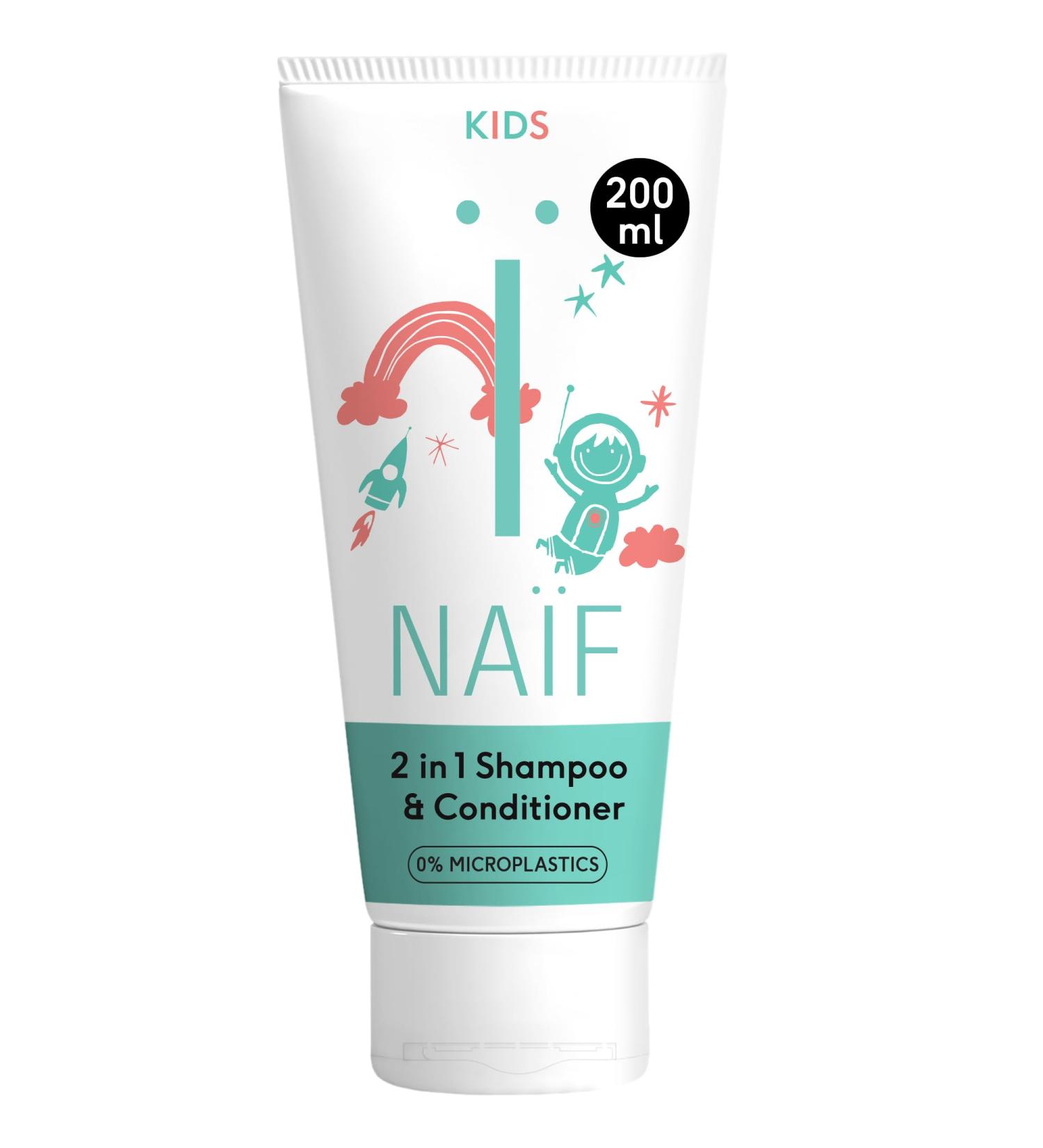 Na f Kids 2-in-1 Shampoo 200ml | Natural Kids Shampoo No Microplastics Gentle Formula for Children - Shop Now! - Buy Online on GoSupps.com