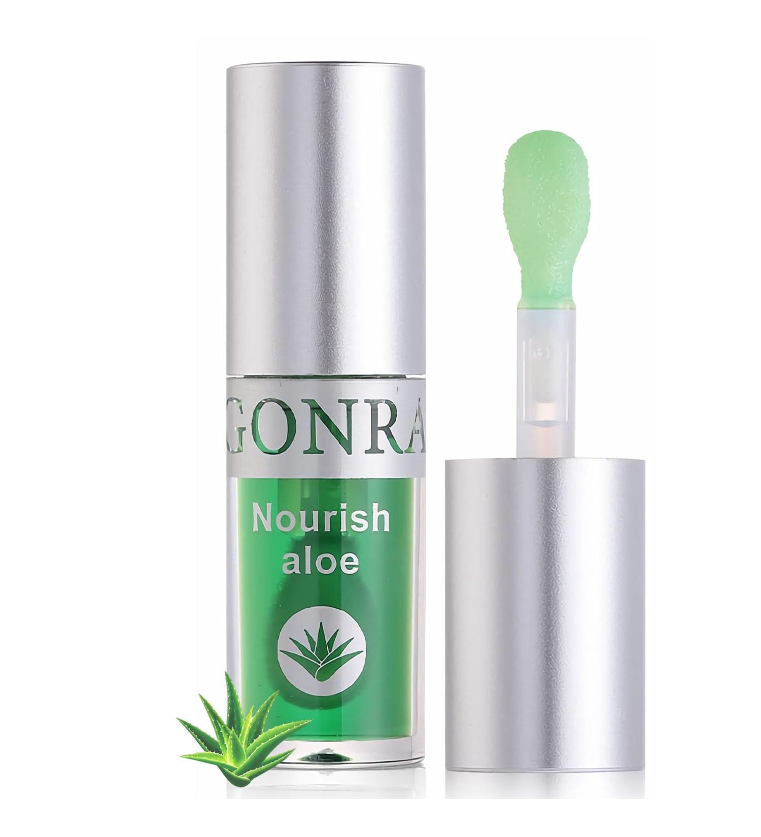 Buy Plumping Lip Gloss & Hydrating Lip Glow Oil | Moisturizing Tinted Lip Oil with Aloe Vera - Long-Lasting Non-Sticky Shine - Buy Online on GoSupps.com