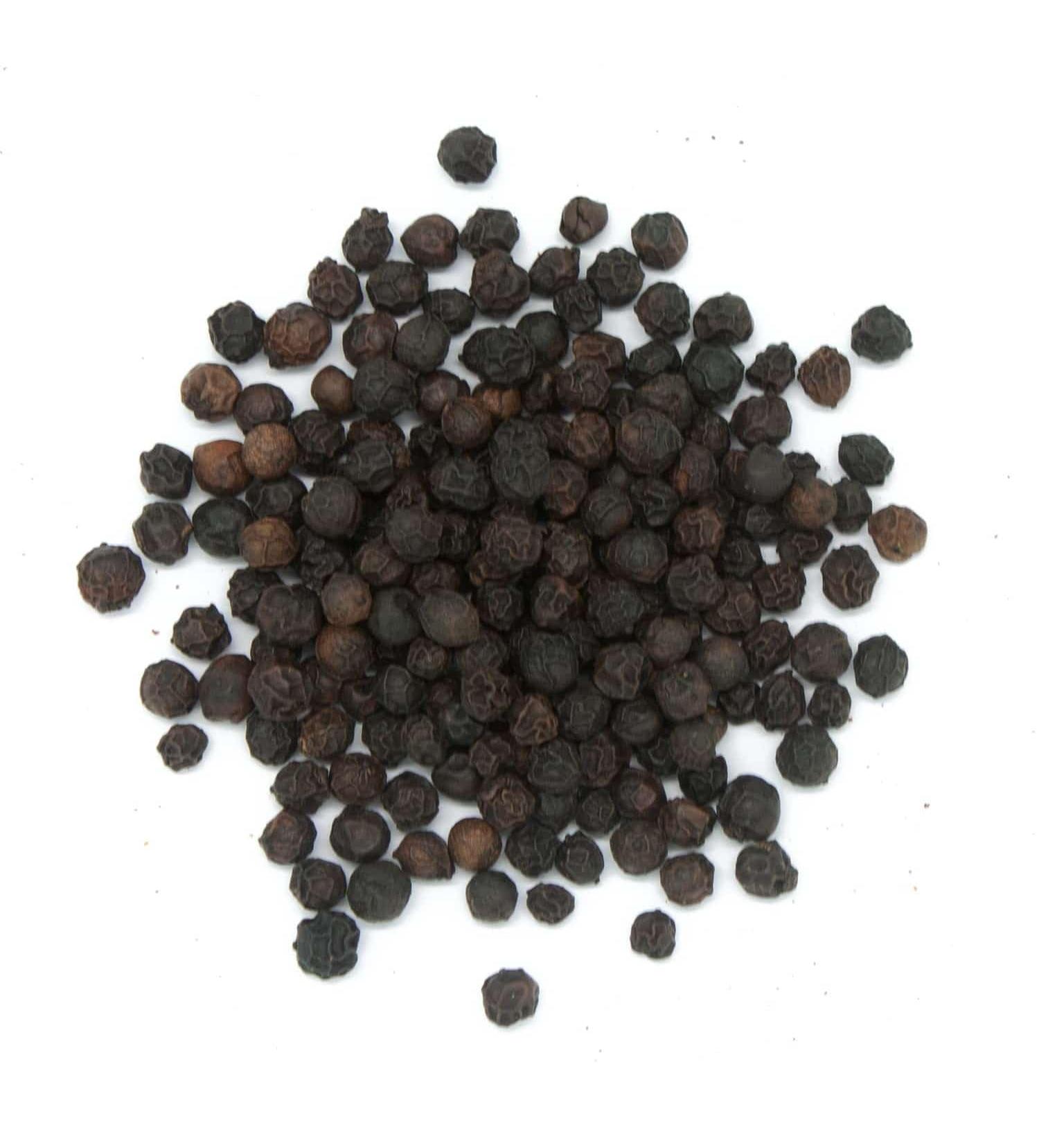 Aube-Gourmet Malabar black pepper in 100g verrine