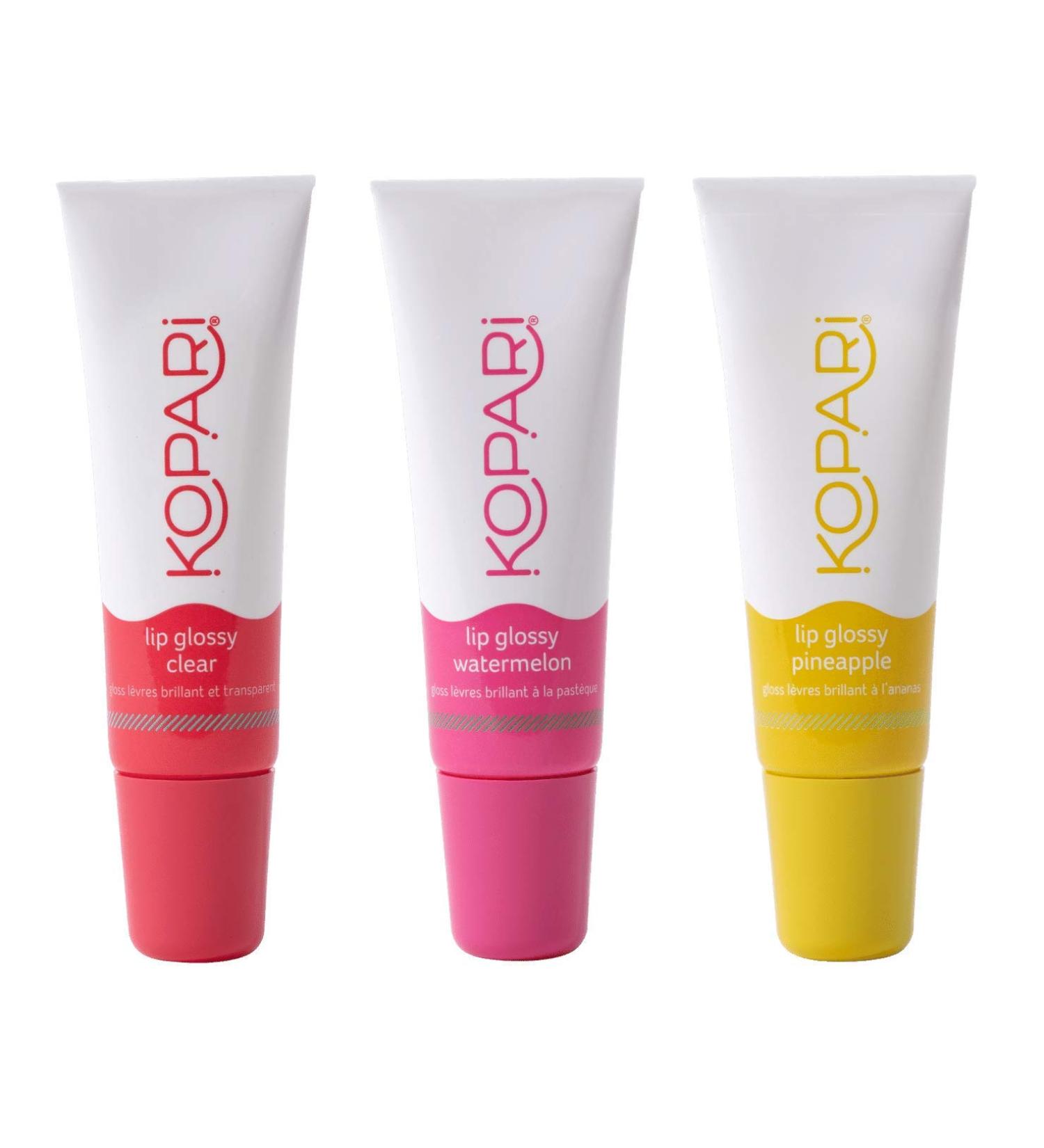 Kopari Coconut Lip Glossy (0.35 Oz (Pack of 3), Variety) - Buy Online on GoSupps.com
