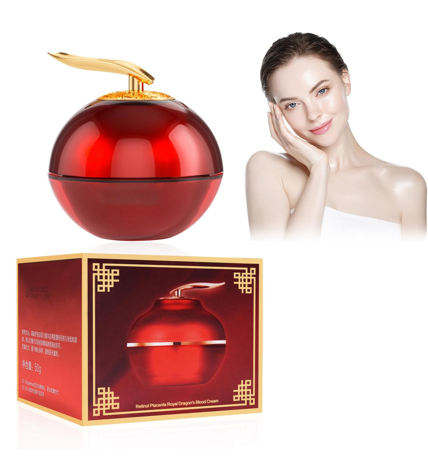 Retinol Placenta Dragon Cream Retinol Placental Dragon Blood Cream Retinol Face Firming Cream Hydrates and Brightens Skin Tone Improves Dry and Rough Skin - Buy Online on GoSupps.com
