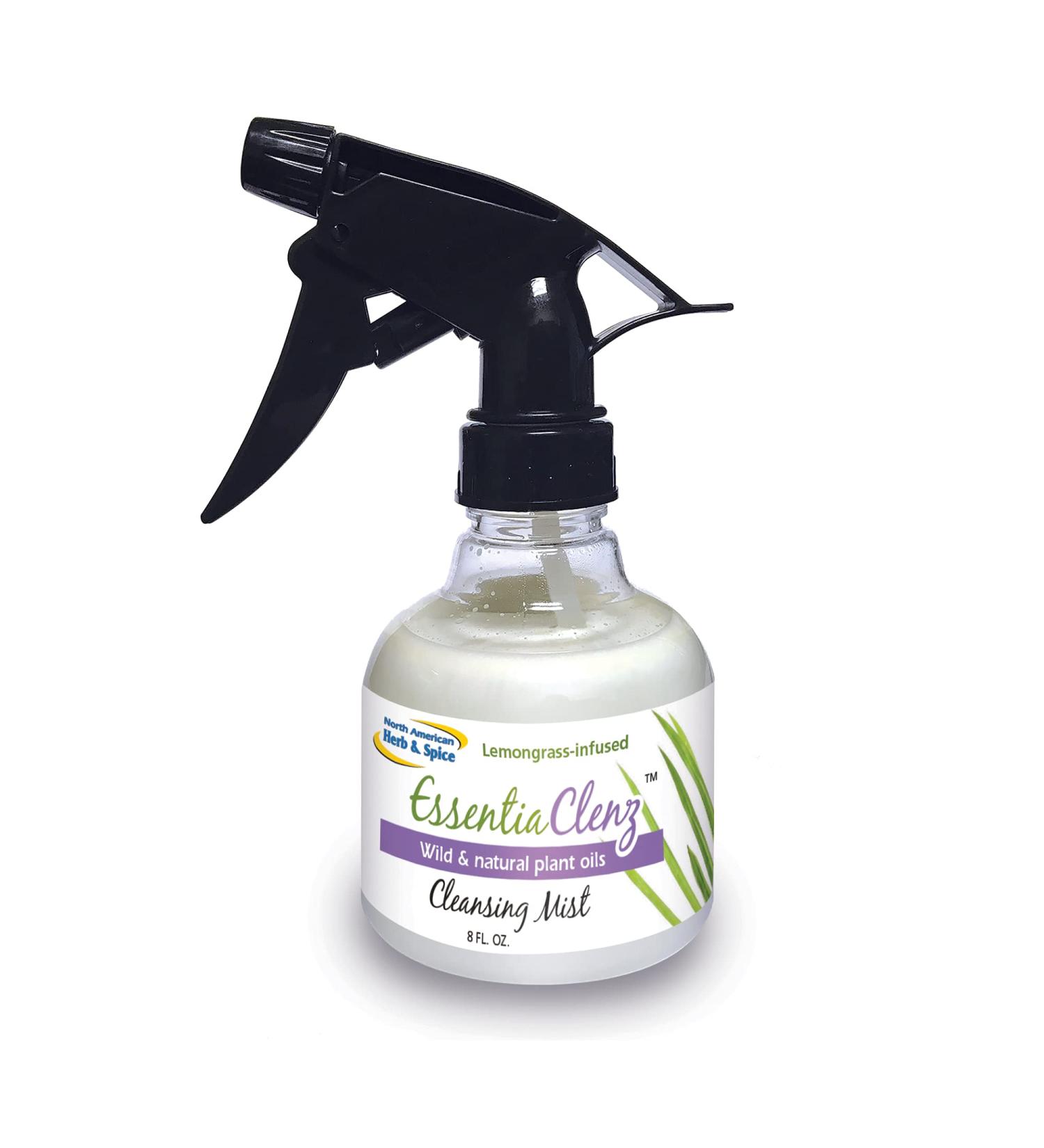 North American Herb & Spice EssentiaClenz Cleansing Mist - 8 fl oz - Cleans & Deodorizes Air - Wild & Natural Plant Oils - Exotic Aroma - Buy Online on GoSupps.com