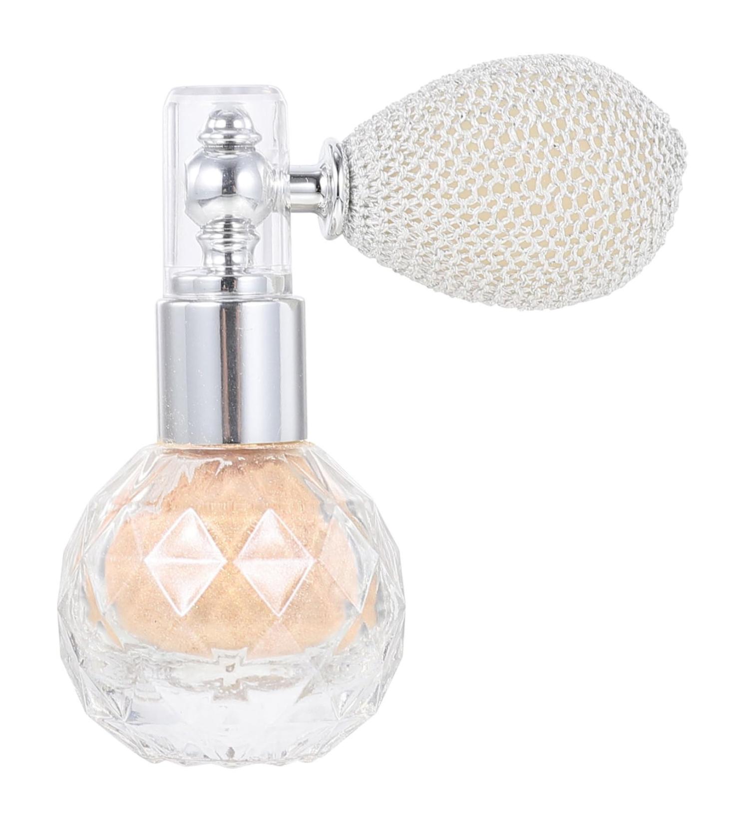Angoily 1pc Body Air Bag Powder Loose Powder Bride Lightness Golden medium - Buy Online on GoSupps.com
