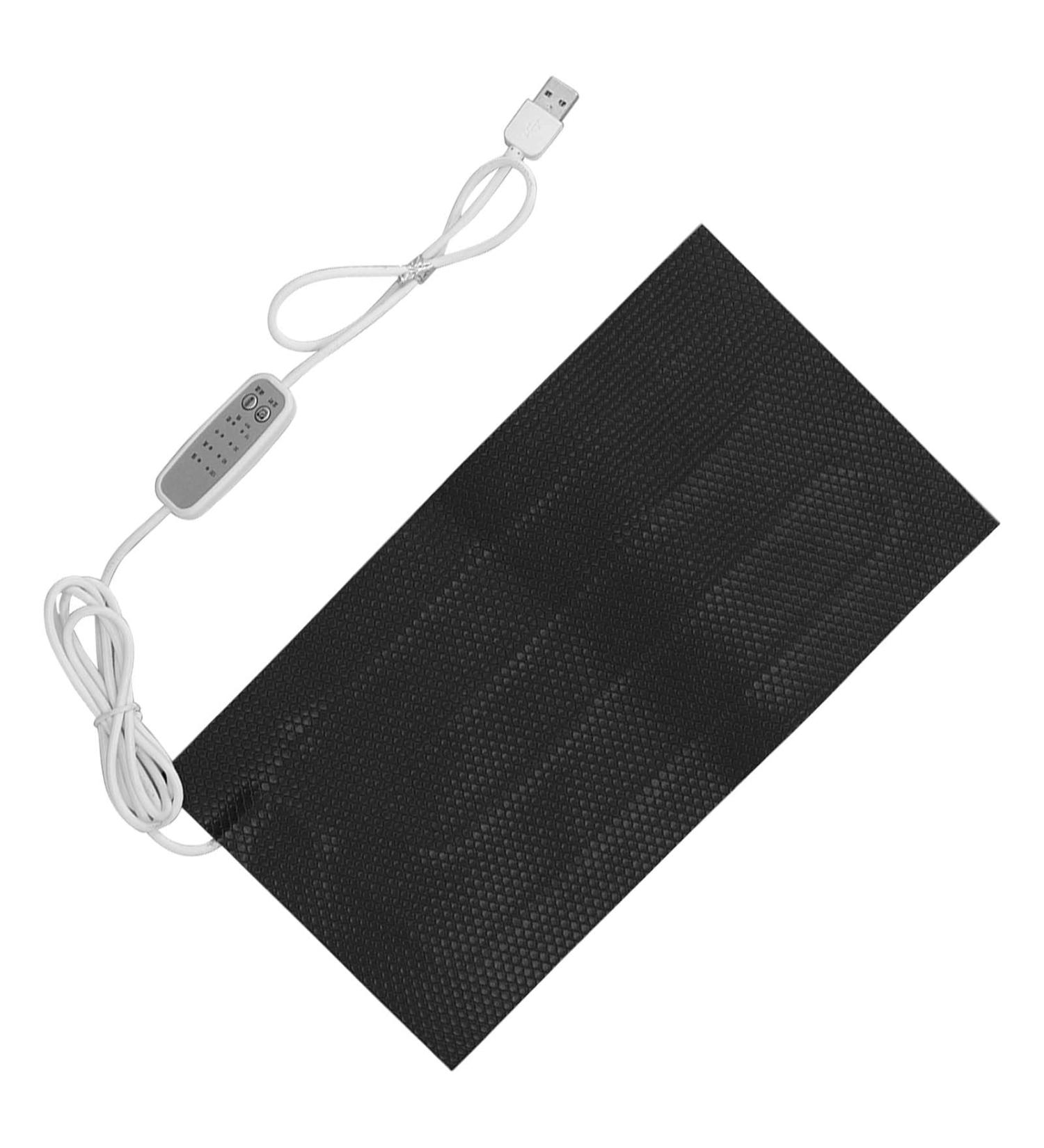 Washable Heating Pillows for Pets & Reptiles - USB Fabric Heater with 4 Gear Thermoregulation | 25x30 cm Winter Warmth - Buy Online on GoSupps.com