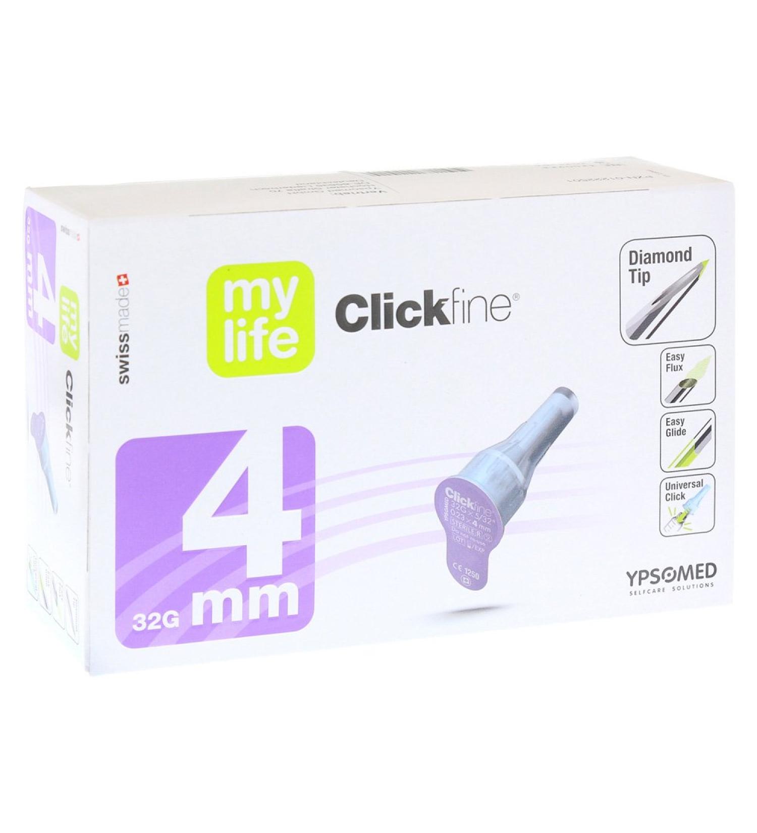 Ypsomed GmbH Mylife Clickfine cannulas 4 mm 100 pieces