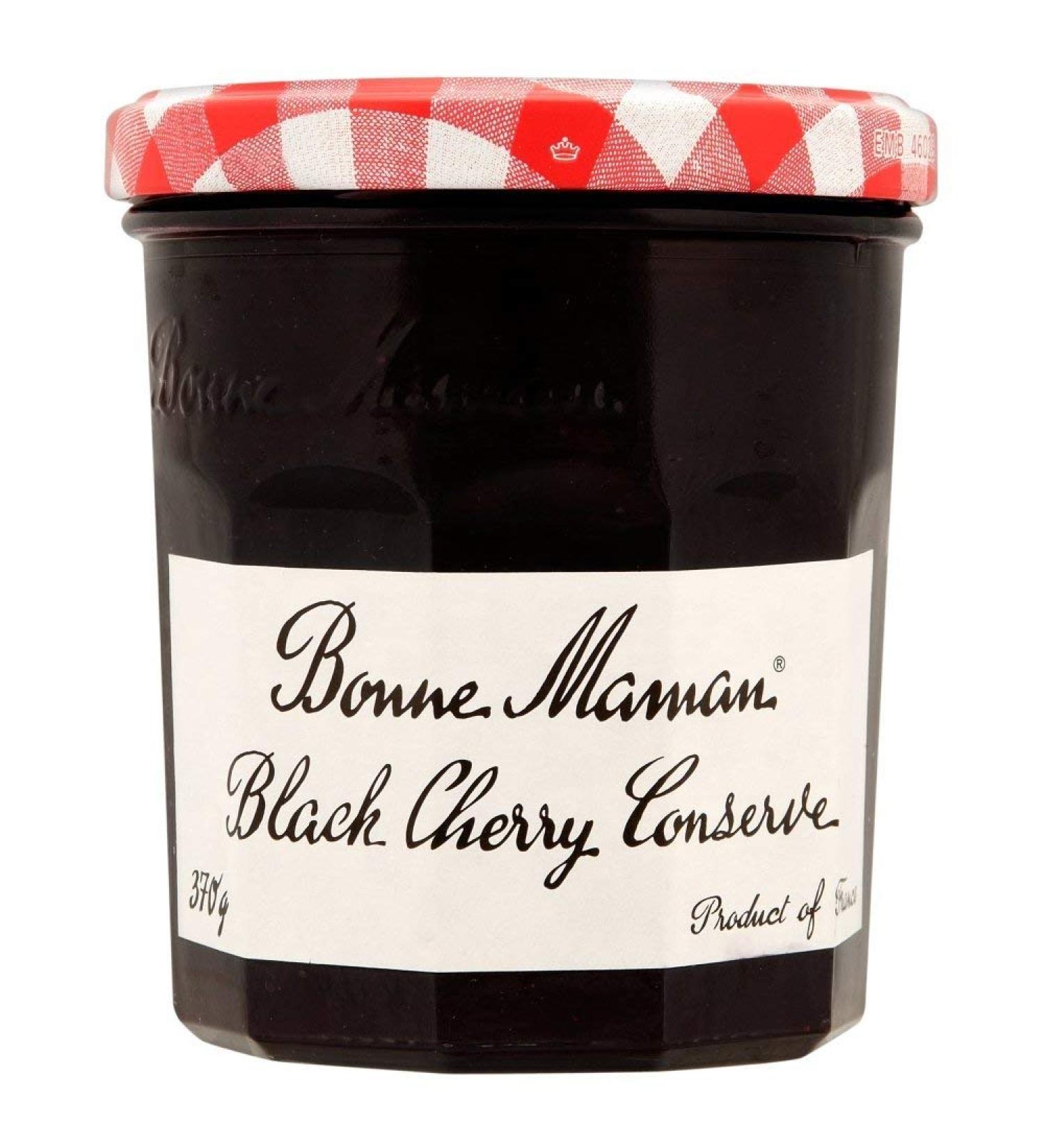 Bonne Maman Preserve black cherries (370G) - Buy Online on GoSupps.com
