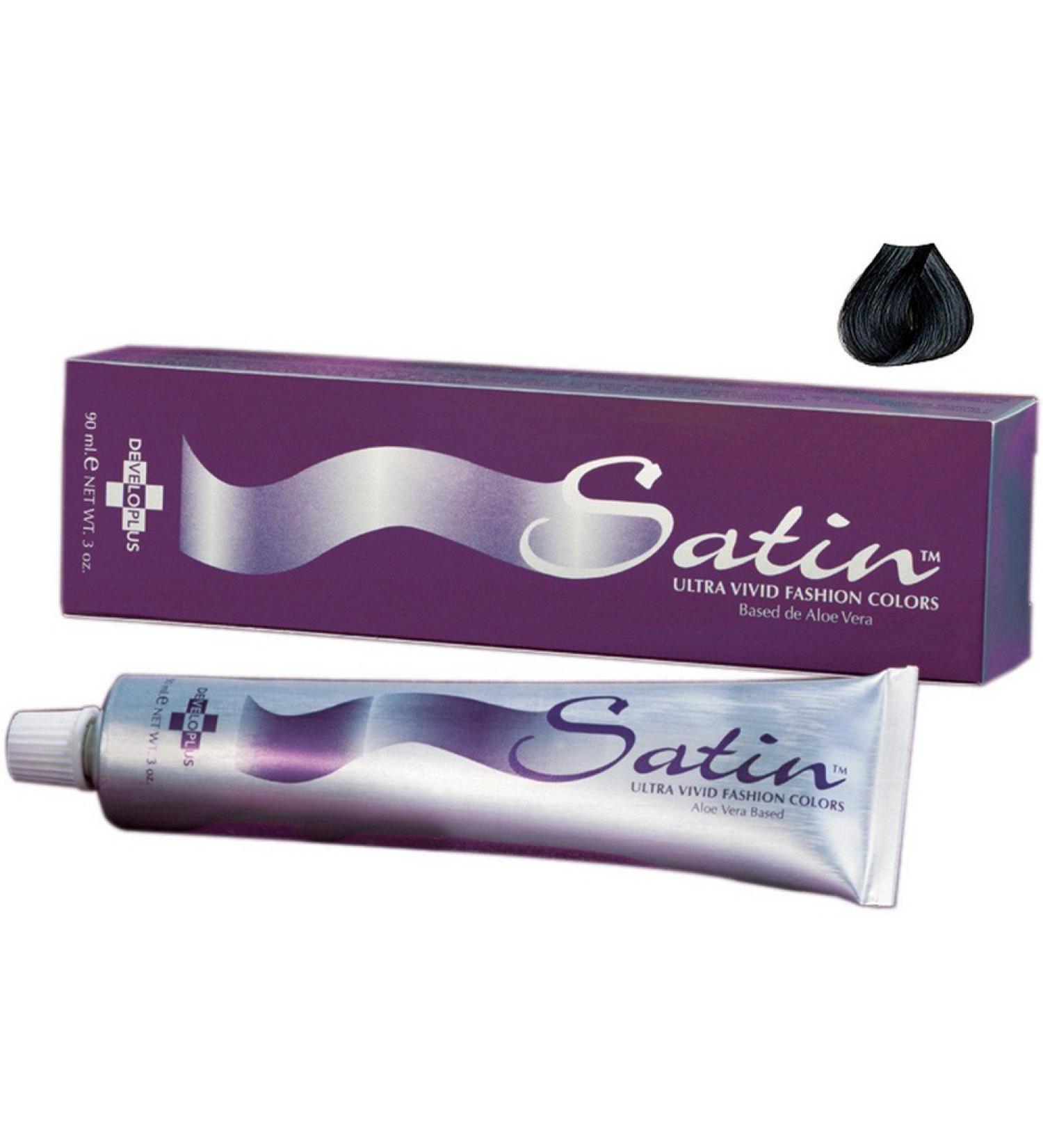 Satin Hair Color Natural Series Black 1N 3.0 Ounce Black 1N 3 Fl Oz (Pack of 1)