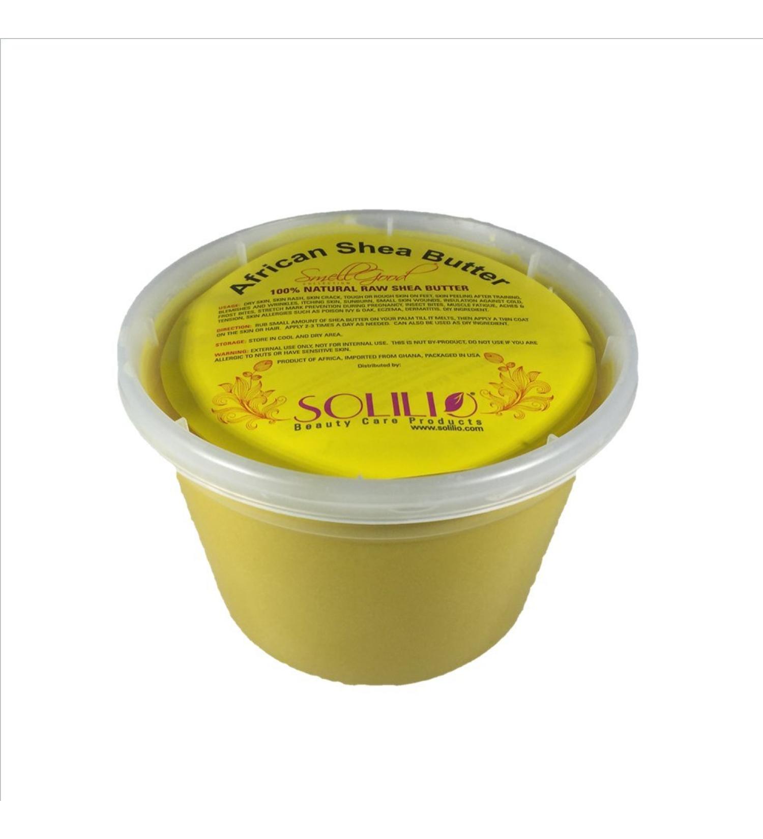 16oz African Shea Butter From Ghana AAA Quality Yellow - Buy Online on GoSupps.com