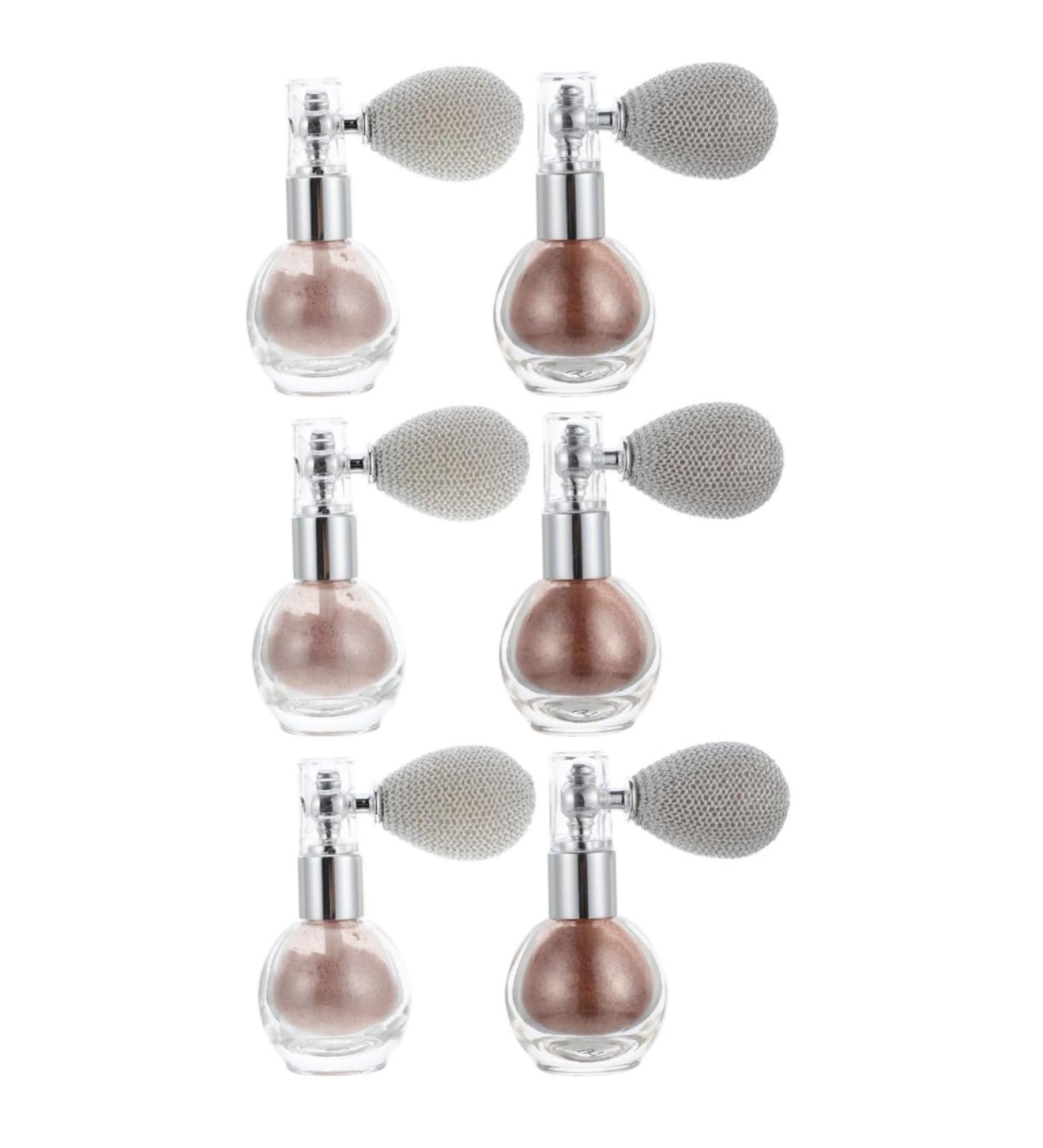 Beavorty 6 Pcs Spray Glitter Highlighters Makeup Highlight Powder Face Skin Highlighter Sprayer Flash Powder 7.5X6X3.9CMx3pcs Assorted Colorx3pcs - Buy Online on GoSupps.com