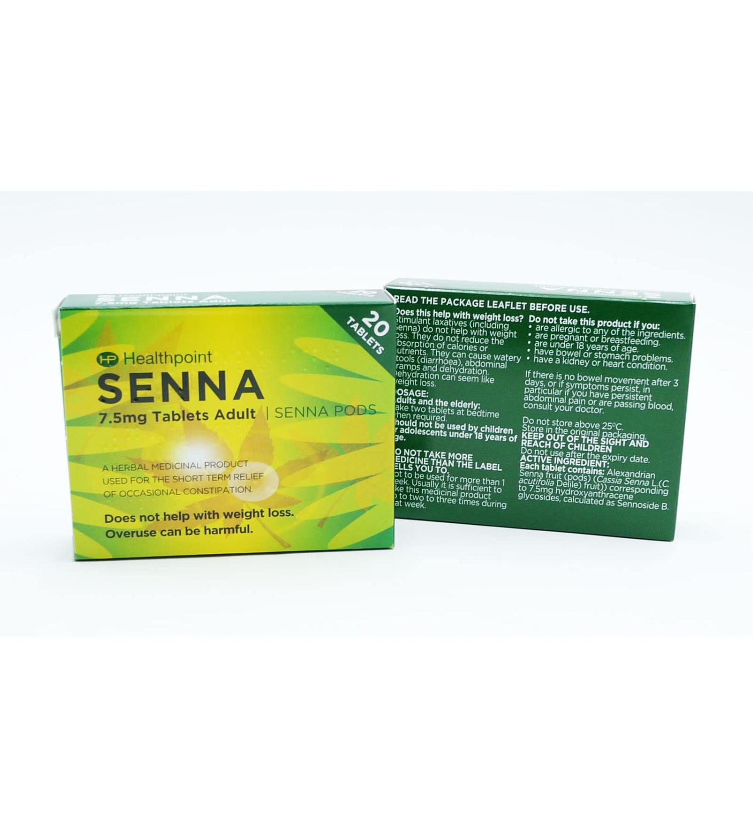 Tablet 4 Packs Herbal Natural Constipation Relief 80 (4x20) Tablets