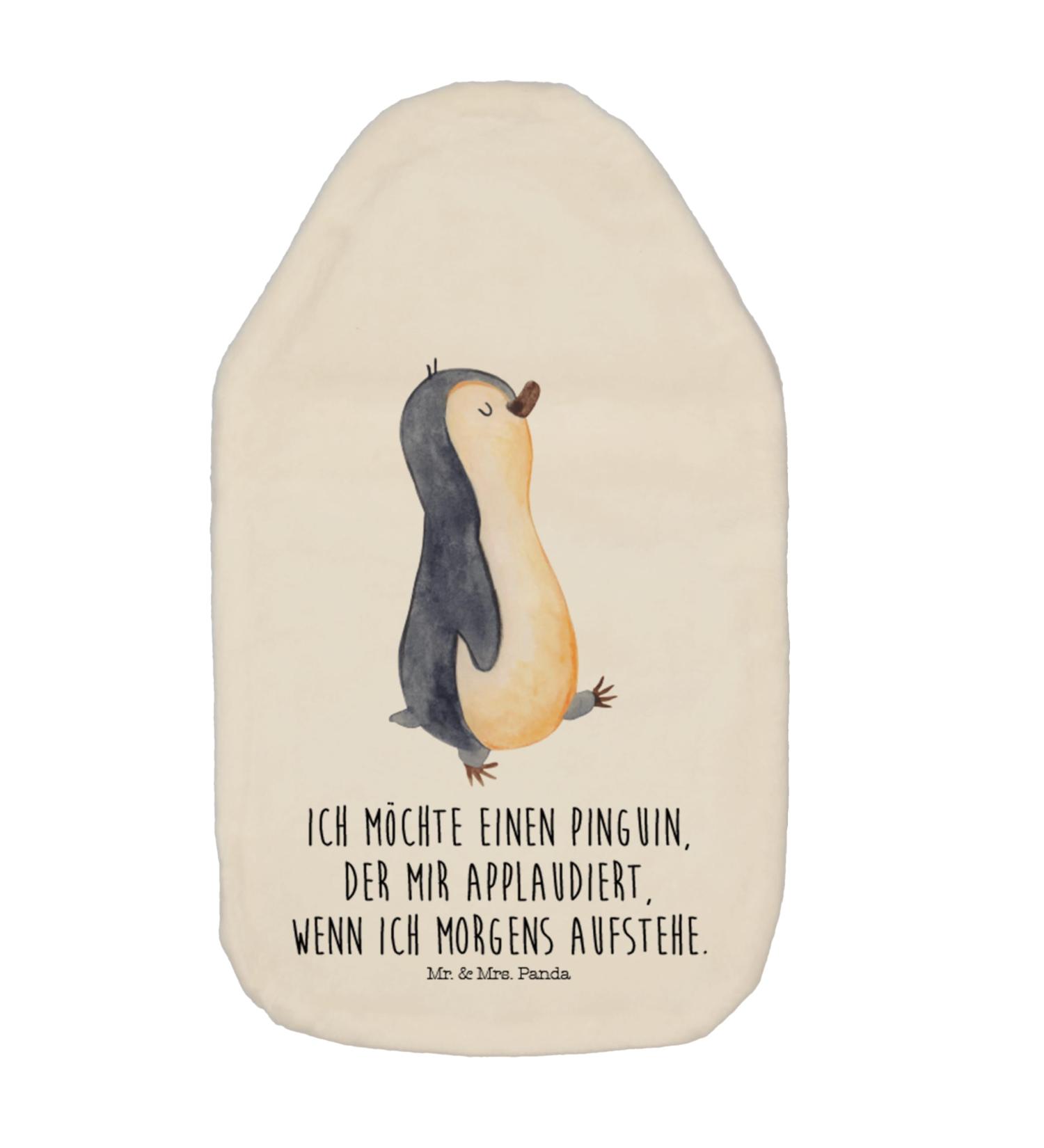 Mr. & Mrs. Panda Warm Bottle Penguin - Gift Heat Pillow & Hot Water Bottle Cover for Kids - Buy Online on GoSupps.com