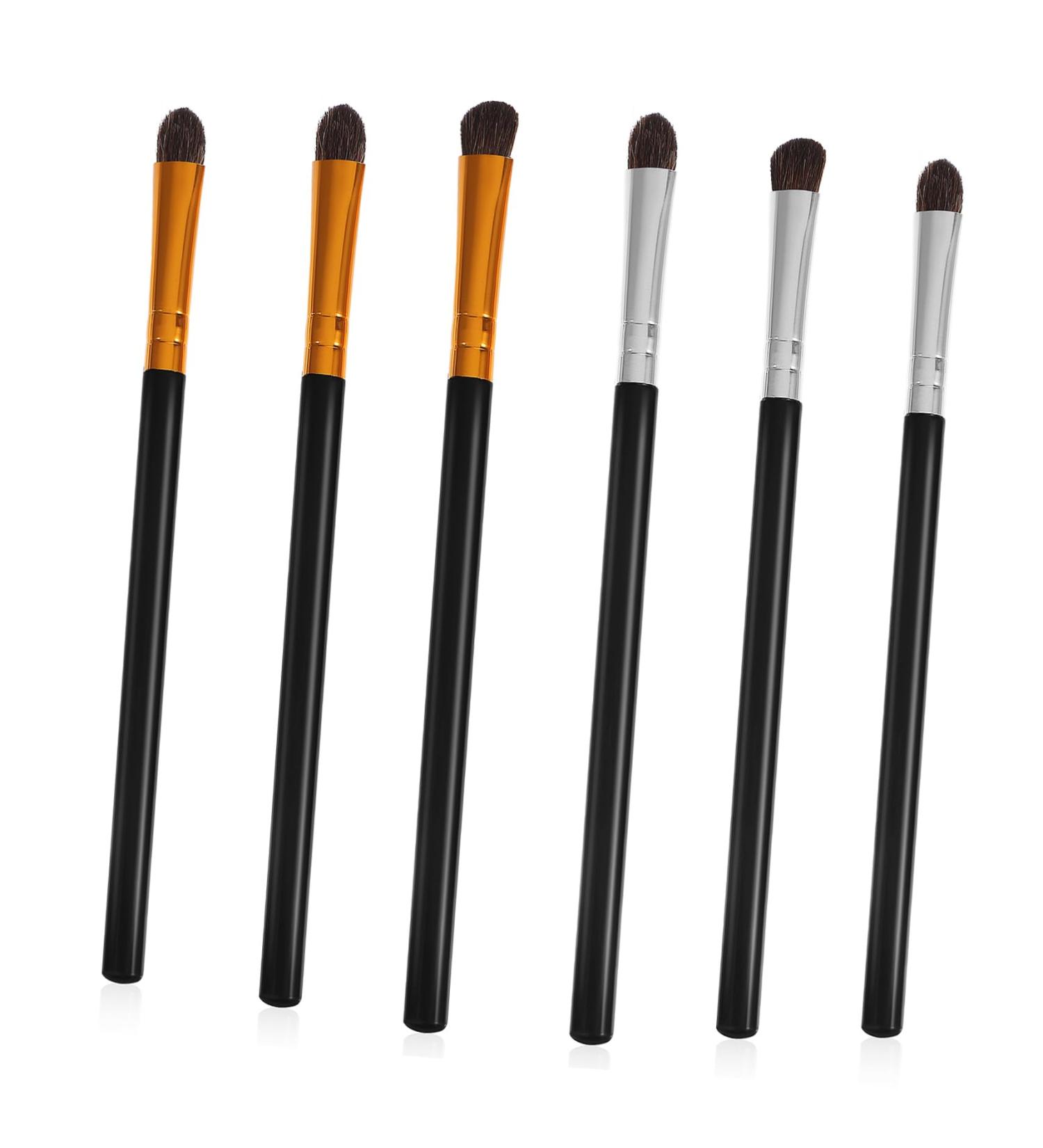 NULYLU 6pcs Eye Makeup Brush Tool Eyeshadow Brush Eye Shadow Brush Concealer Brush under Eye Plastic - Buy Online on GoSupps.com