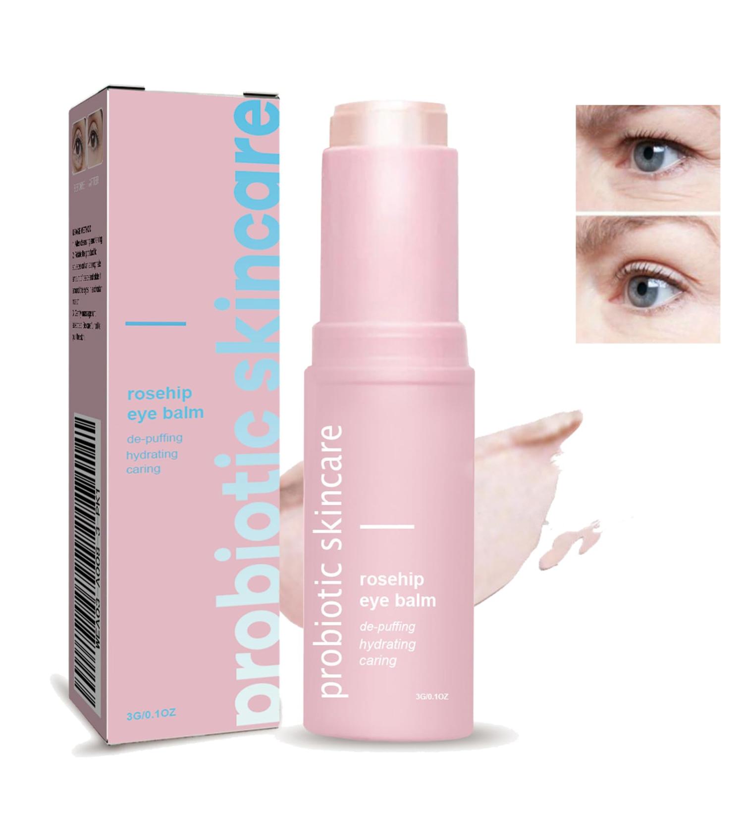 Hydrating Eye Stick Eye Balm Stick Under Eye Cream Anti Aging Eye Brightening Stick Cooling Eye Balm for Dark Circles and Puffiness Reduces Wrinkles and Moisturizes - Buy Online on GoSupps.com