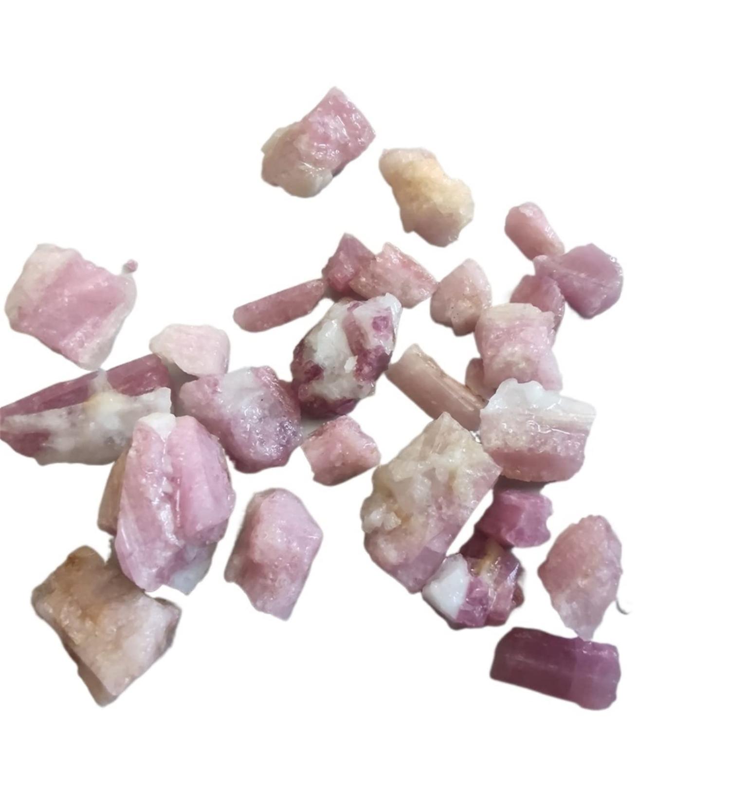 100g 50g Natural Brazilian Rubellite Red Tourmaline Rought Stone Rubellite Stones Crystal Specimens Decoration Stone Home Collections (Color : 100g Size : 2-5mm) 2-5mm 100g - Buy Online on GoSupps.com