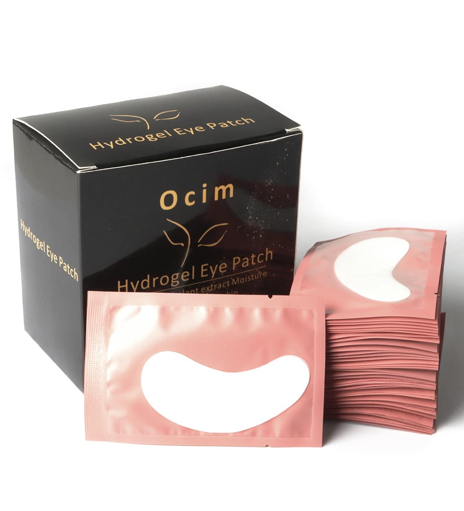 100 Pairs Under Eye Gel Pads - Hydrogel Eye Patches for Lash Extension - 100% Natural Lint Free - DIY Lashes Supplies (Pink) - Buy Online on GoSupps.com
