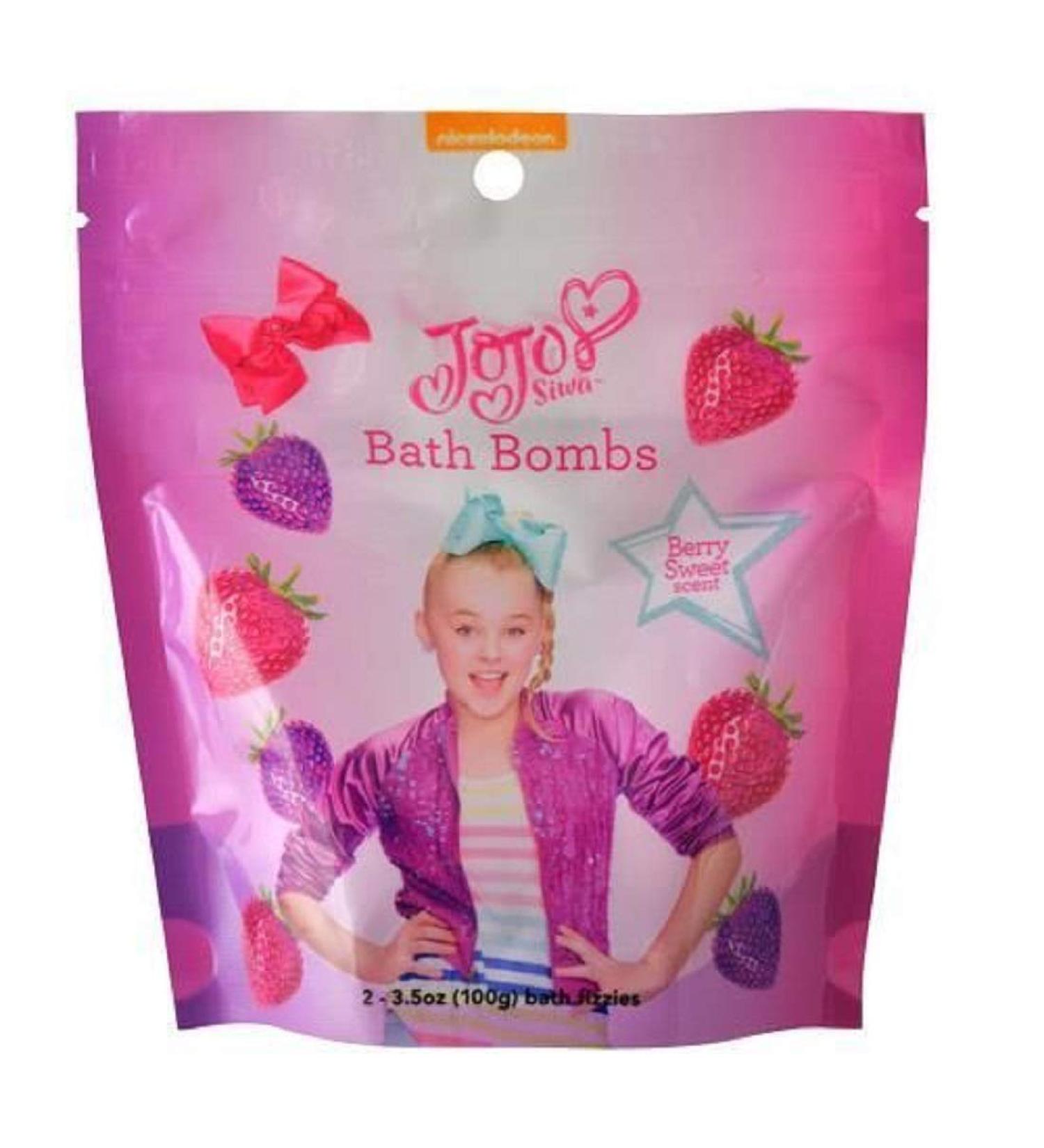 JoJo Siwa Bath Bombs 2-pk (2 x 3.5 oz)  Berry Sweet Scent