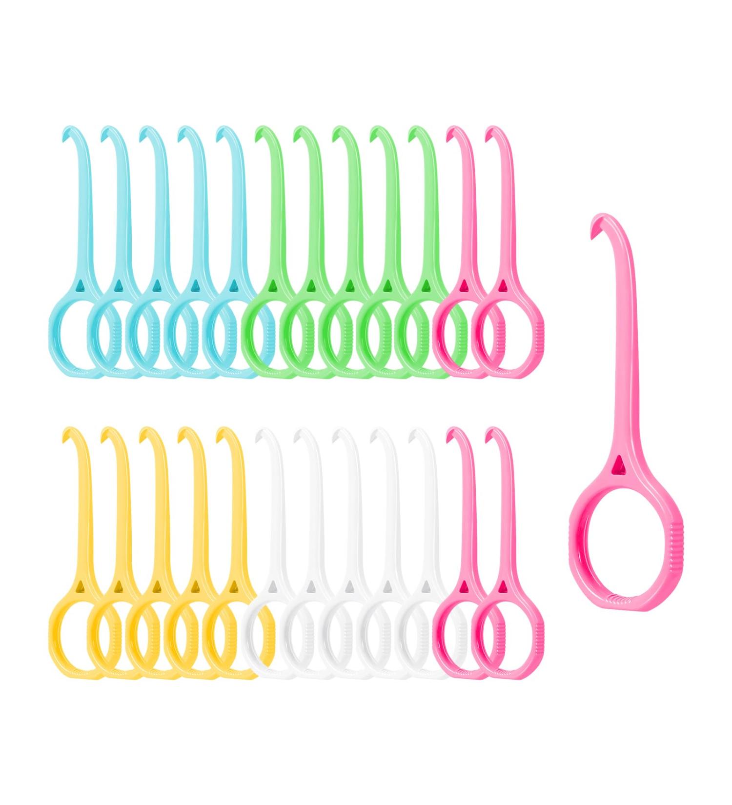 Kingbzis 25PCS Aligner Removal Tool - Removal Aligner Tooth Hook for Invisible Braces-5 Colors Invisalign Remover Tool for Invisalign Removable Retainers Braces Removal Kit - Buy Online on GoSupps.com