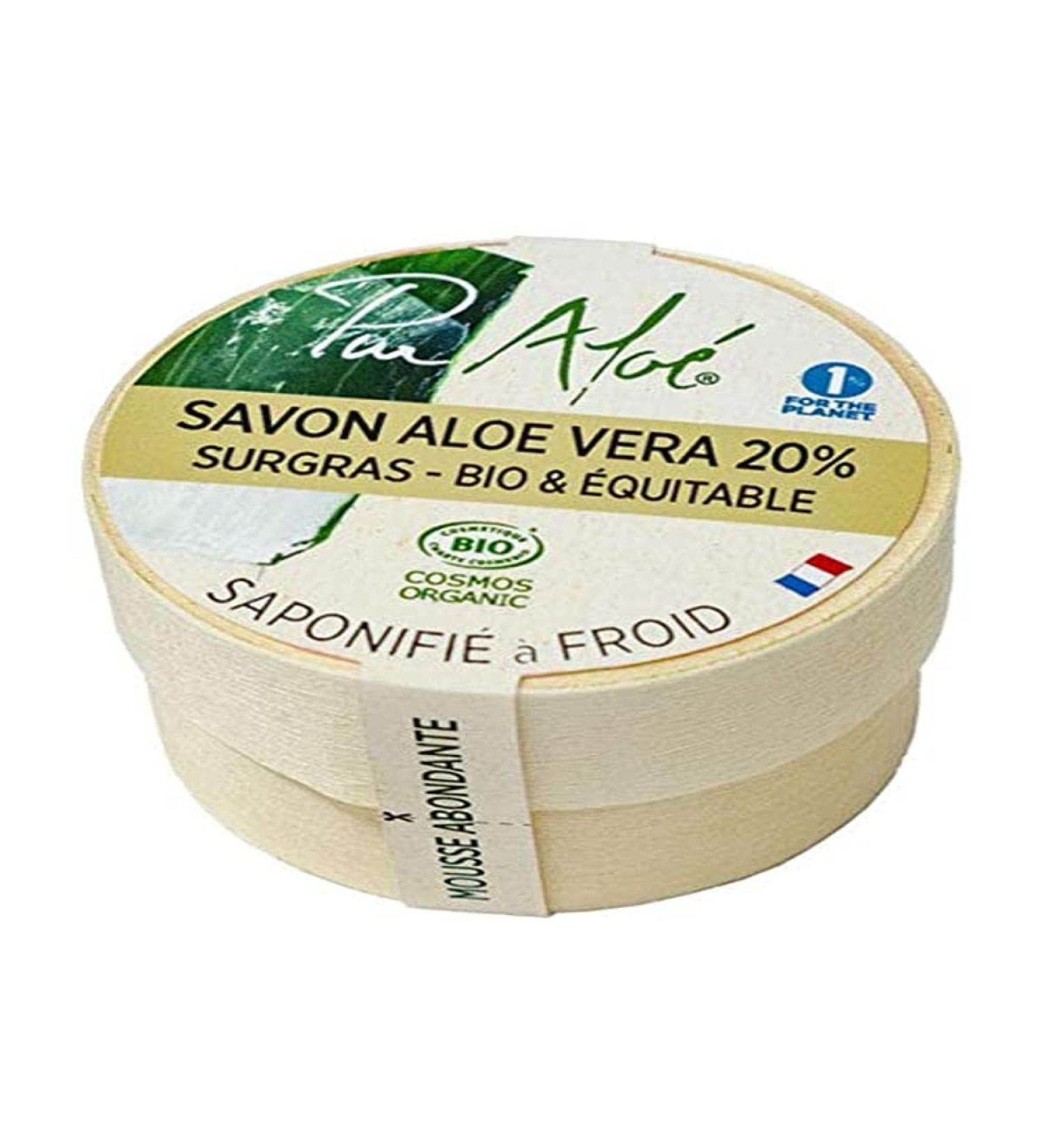 Pur Alo Organic Aloe Vera Soap 20% Extra-Rich 90g