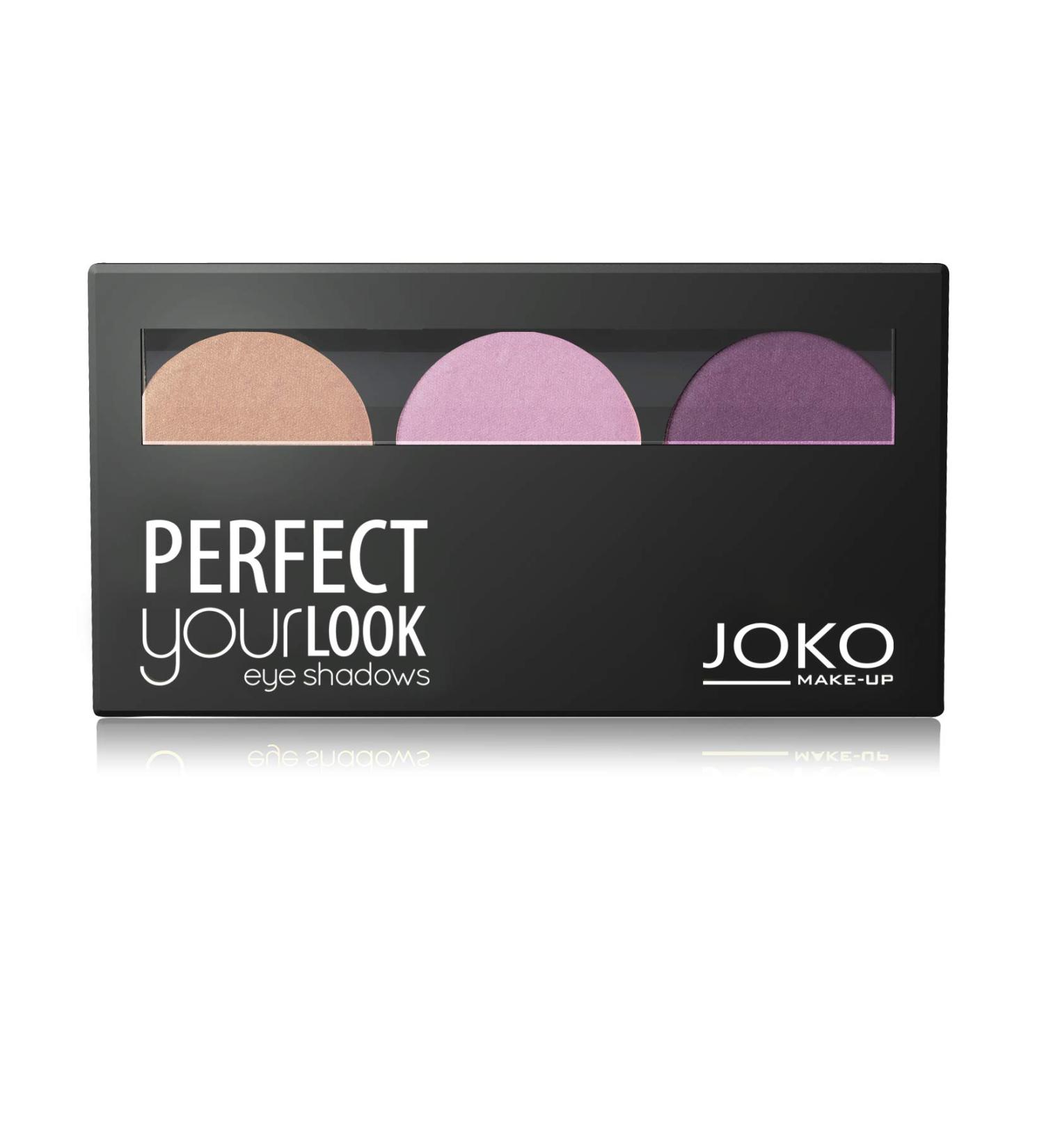 Eyeshadow Palette Trio - 304 Beige/Pink/Plum - Joko - Buy Online on GoSupps.com