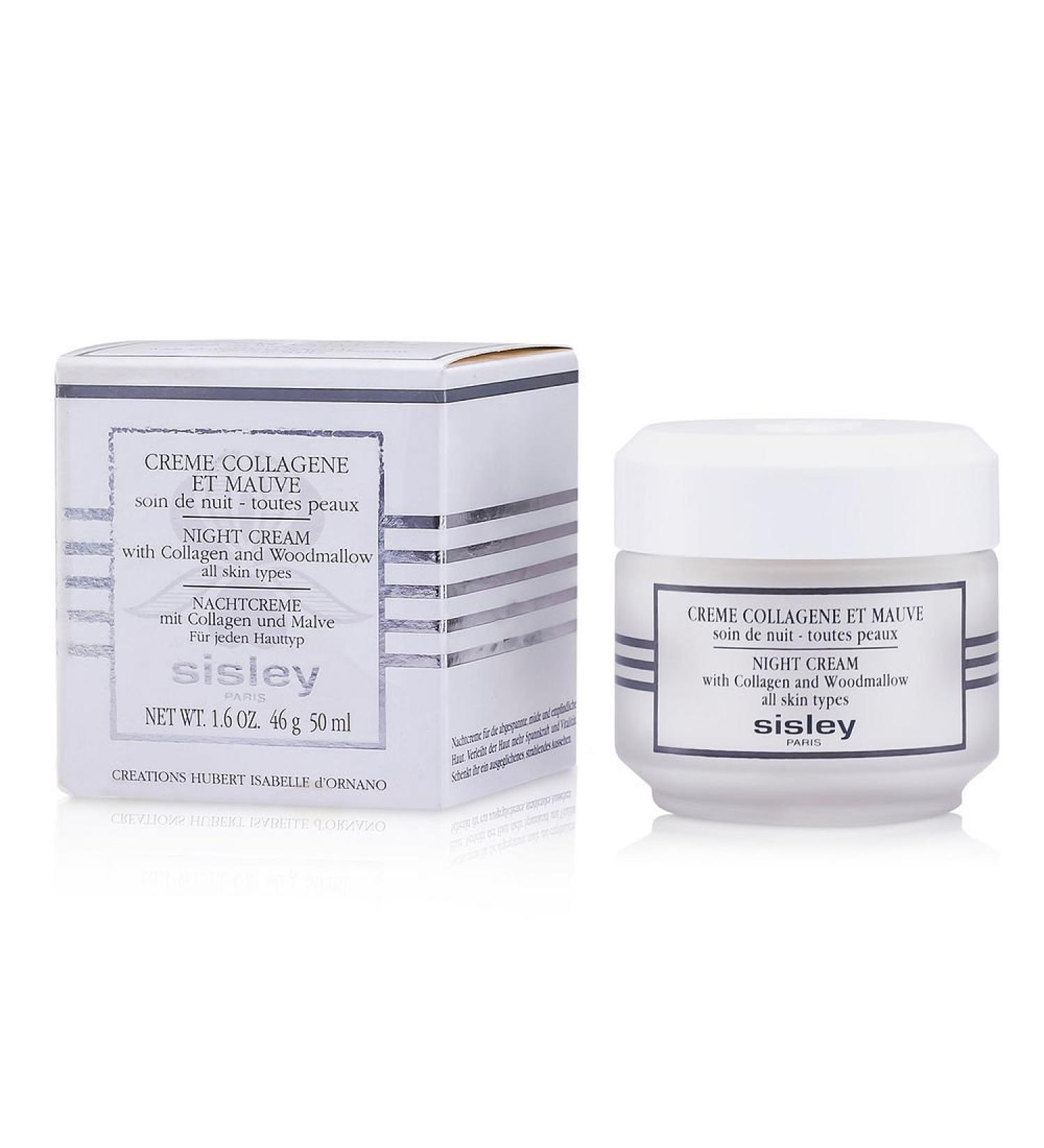 Sisley Botanical Night Cream With Collagen & Woodmallow -50Ml/1.7Oz For Women -(Package Of 2) 0.50 Pounds