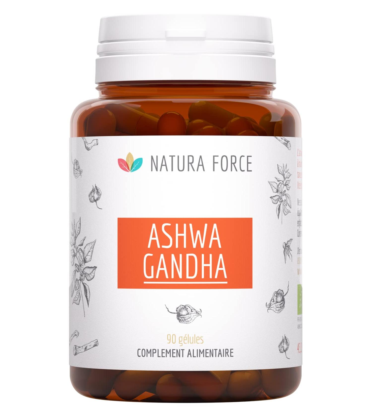 Ashwagandha Organic KSM-66 Vegetable Capsules - Improves Sleep Quality Helps Reduce Stress and Anxiety - Pure Ashwagandha Root Extract - 90 Capsules - Buy Online on GoSupps.com