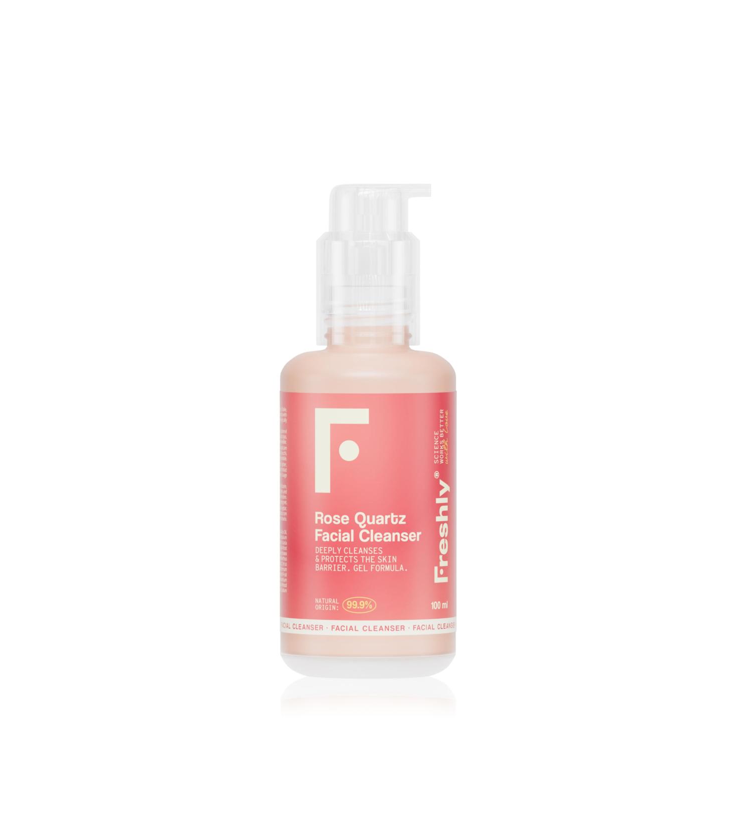 Freshly Cosmetics - Rose Quartz Facial Cleanser 99.9% natural 100ml - Buy Online on GoSupps.com