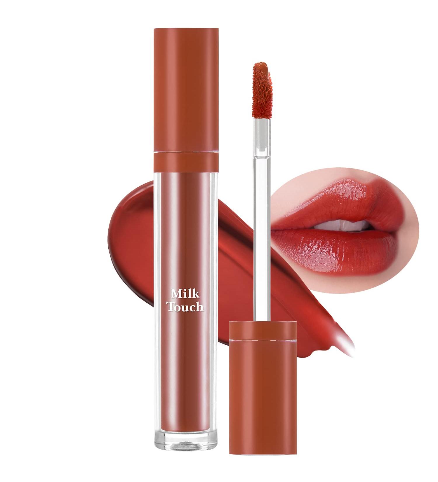 MILKTOUCH Glossy Jelly O Lip Tint (Fig Bear) - Long-Lasting Candy-Coated Lip Gloss - Buy Online on GoSupps.com