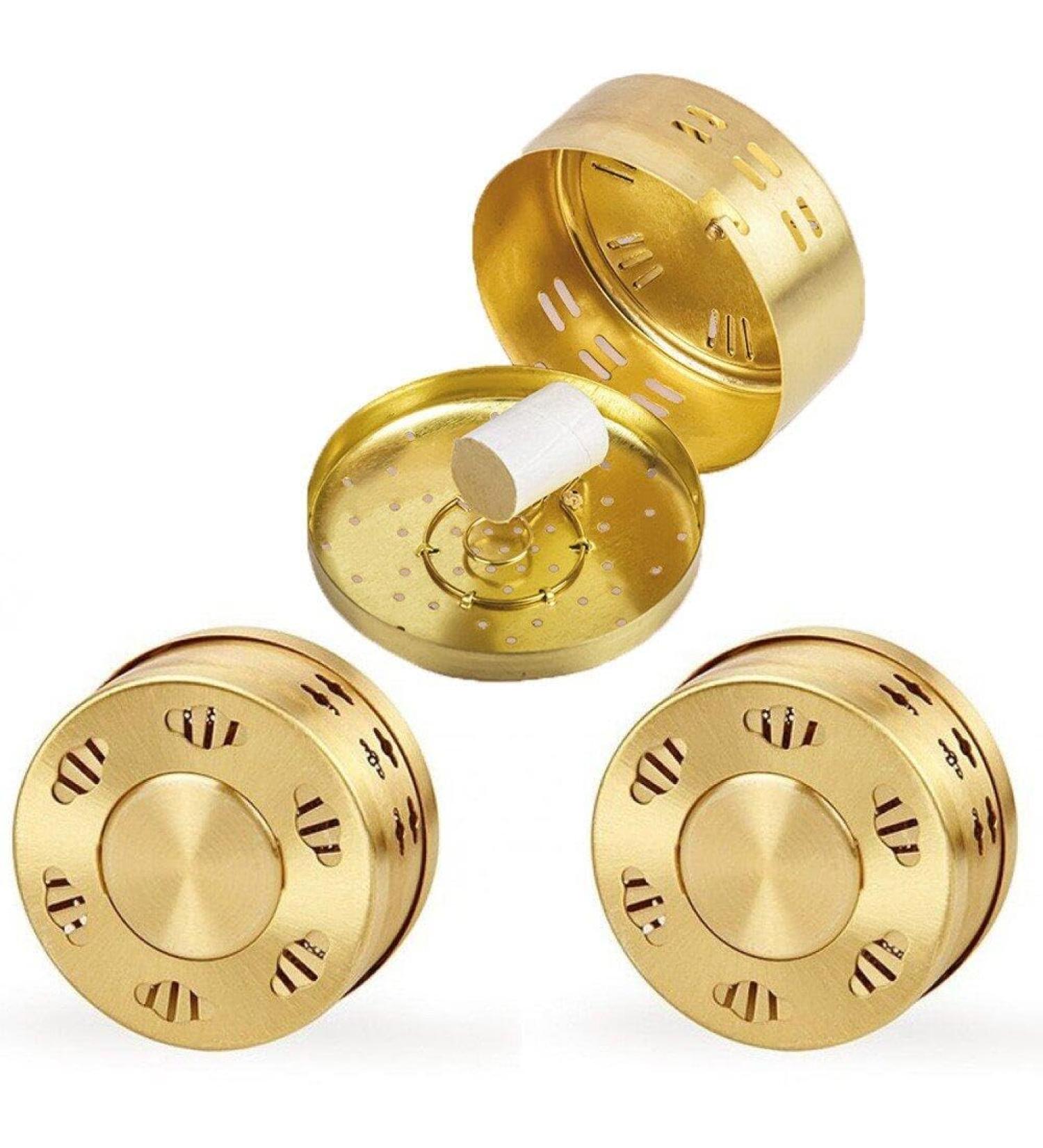 Pure Copper Moxibustion Box - Portable Household Tool for At-Home Wellness - Buy Online on GoSupps.com