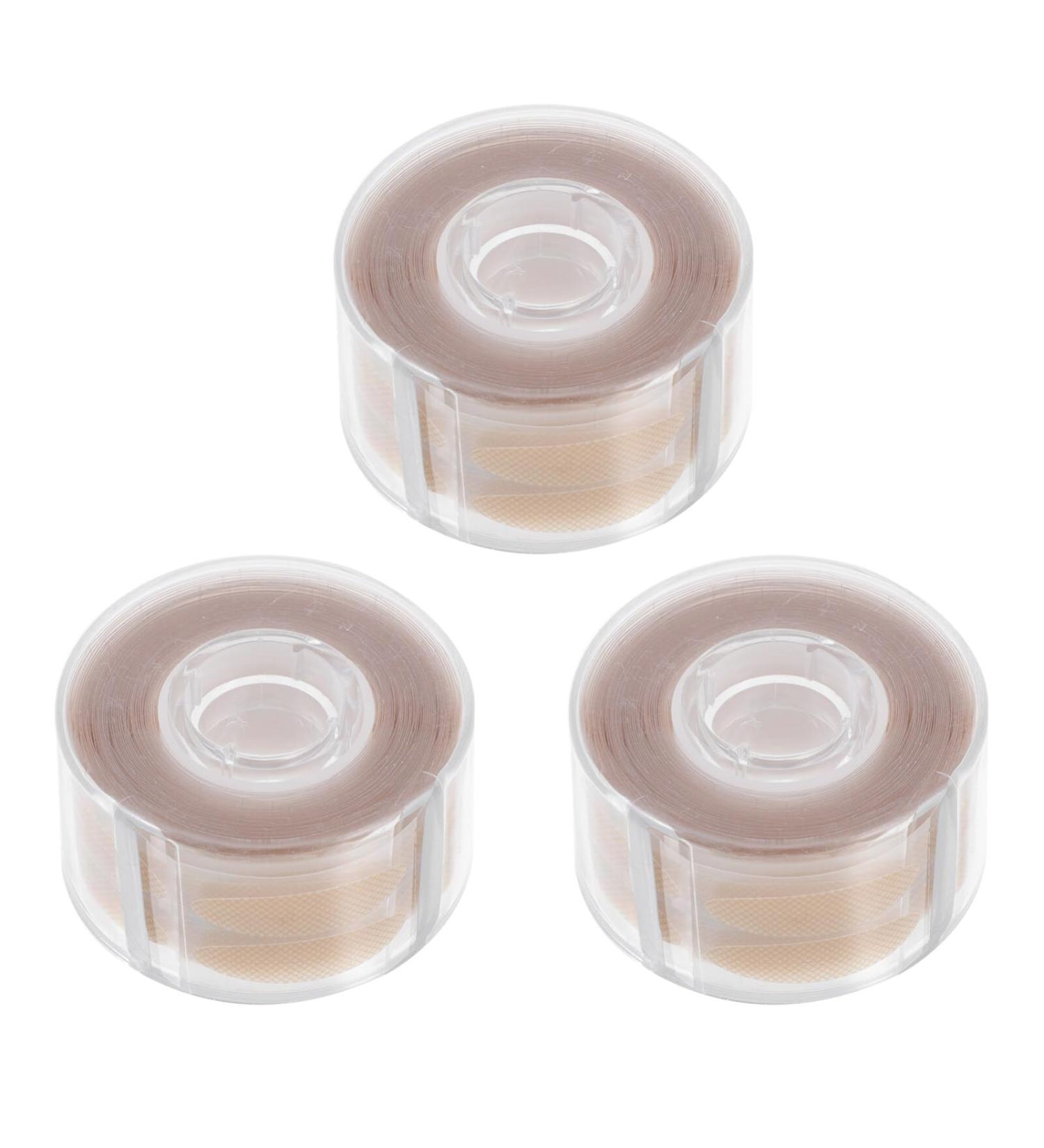 Housoutil 3 rolls Simple Makeup Eye Lifter Tape Patches Lasting Droopy for Natural Double Uneven Girl Woman