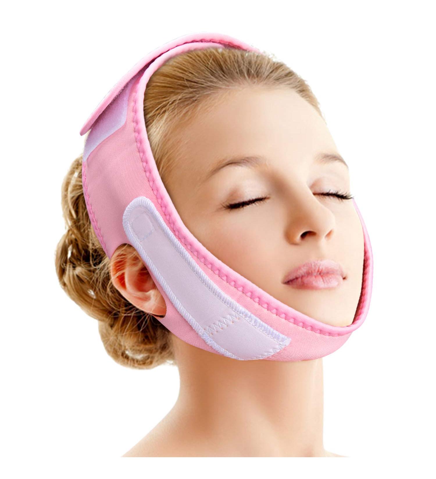 Noverlife Facial Lifting Slimming Belt | V-Line Chin & Face Lift Band for Women | Double Chin & Weight Loss Solution - Buy Online on GoSupps.com
