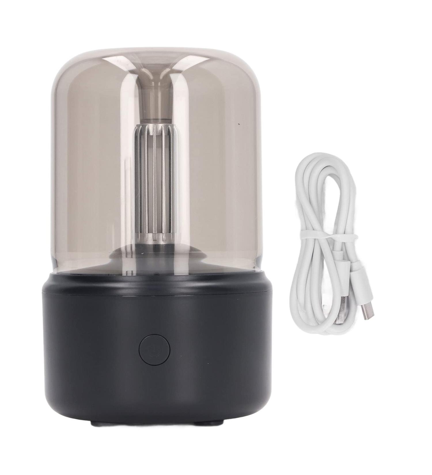 Topiky 120ml Aroma Diffuser - Portable Noiseless Essential Oil Diffuser for Home Spa & Yoga | Waterless Candlelight Air Humidifier with Car-Off Protection - Buy Online on GoSupps.com