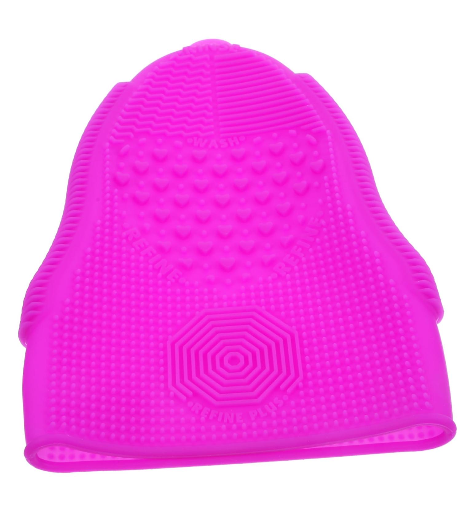 minkissy Makeup Brush Cleaning Pad Face Cleaners Face Massaging Tools Cleaning Tool Face Scrub Brush Makeup Brush Washing Tool Brush Scrubber Cosmetics Brush Mat Brush Clean Mat 19x13cm Purple - Buy Online on GoSupps.com