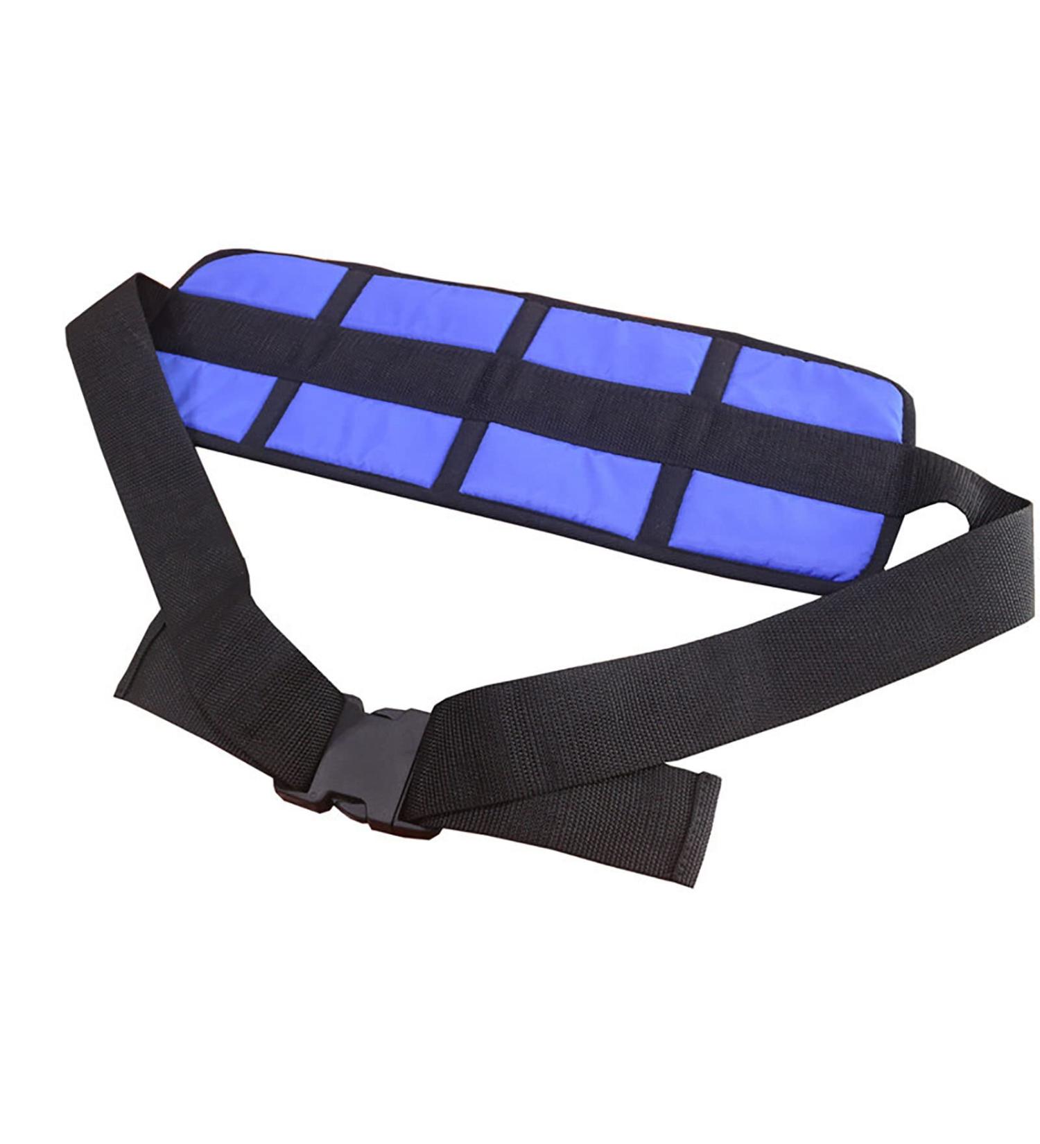 ZZBB Patient Lift Transfer Sling Gait Belt with Handle Medical Nursing Safety Assist Device for Moving Seniors Standing Assistance for Bedridden Patient Blue - Buy Online on GoSupps.com