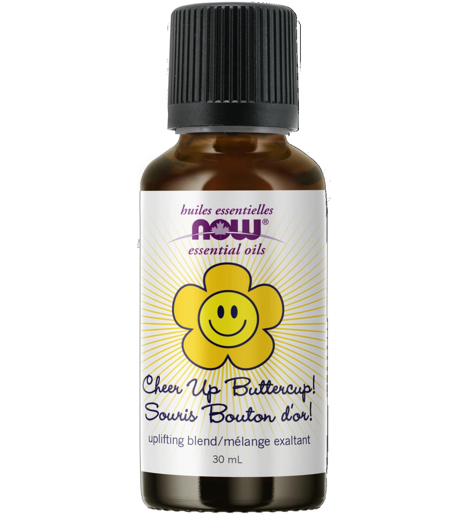 Now Foods Cheer Up Buttercup Essential Oil Blend 30mL - Buy Online on GoSupps.com
