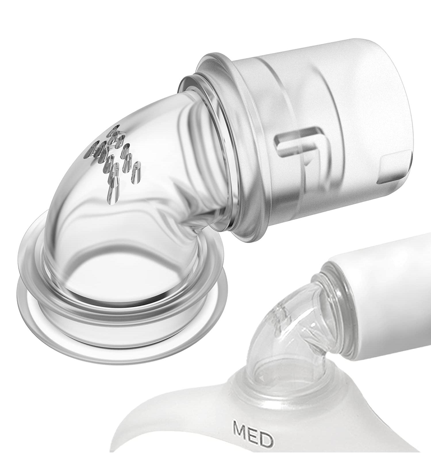 2 Pack Dreamwear Compatible Replacement Elbow/Swivel by Medihealer - Prevent Air Leakage, Quick-Release Design - Buy Online on GoSupps.com